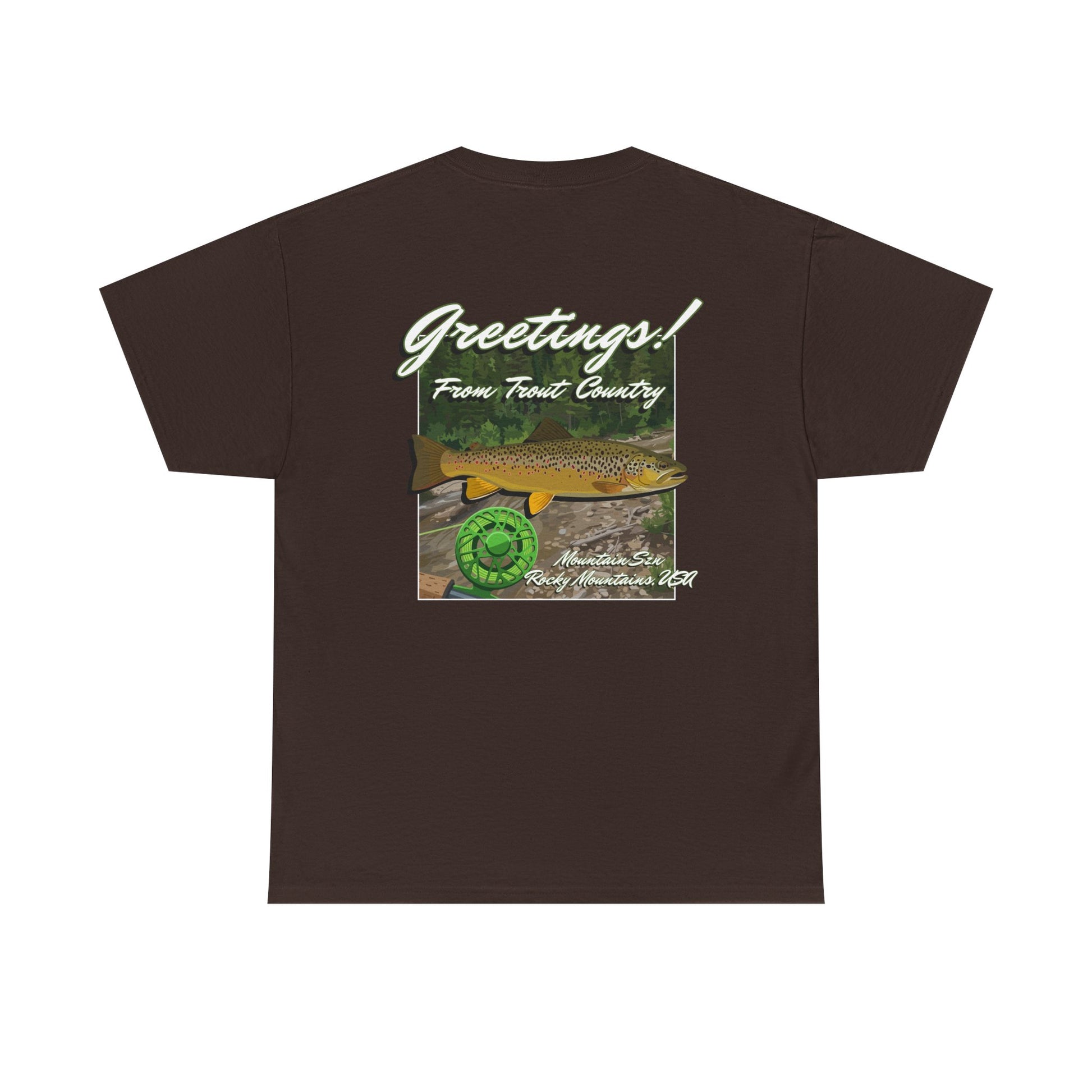 Postcard Trout Country Tee