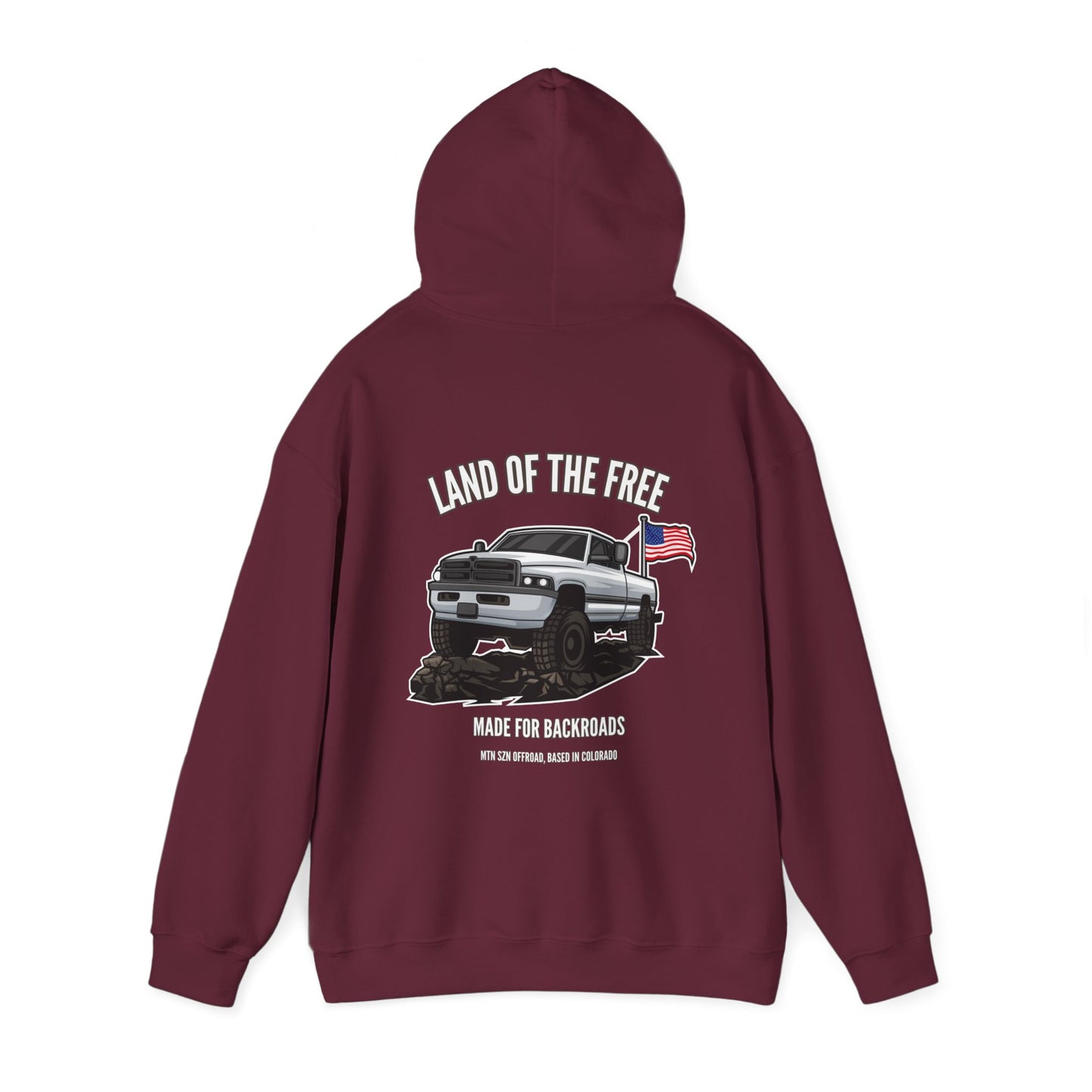 Land Of The Free Ram Hoodie