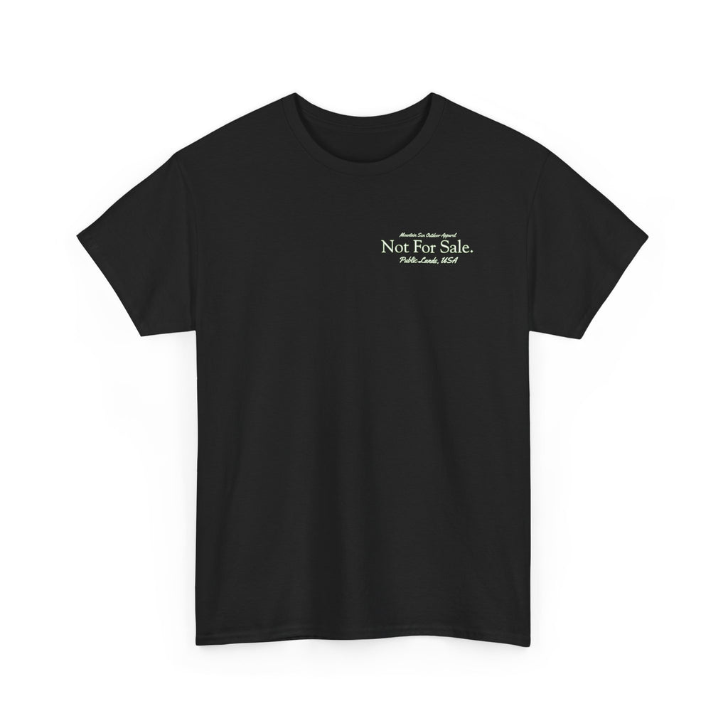Not For Sale Elk Public Lands Tee