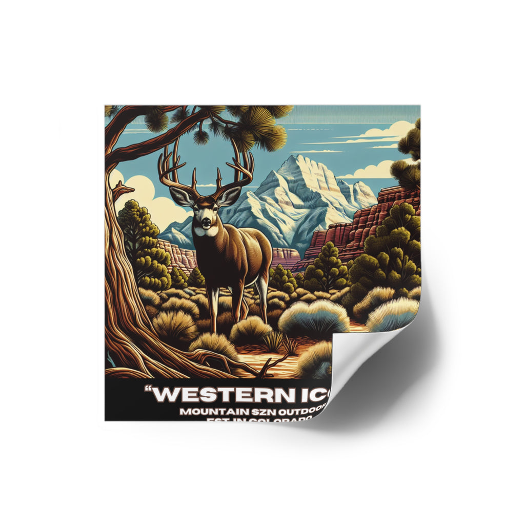 Western Icon Sticker