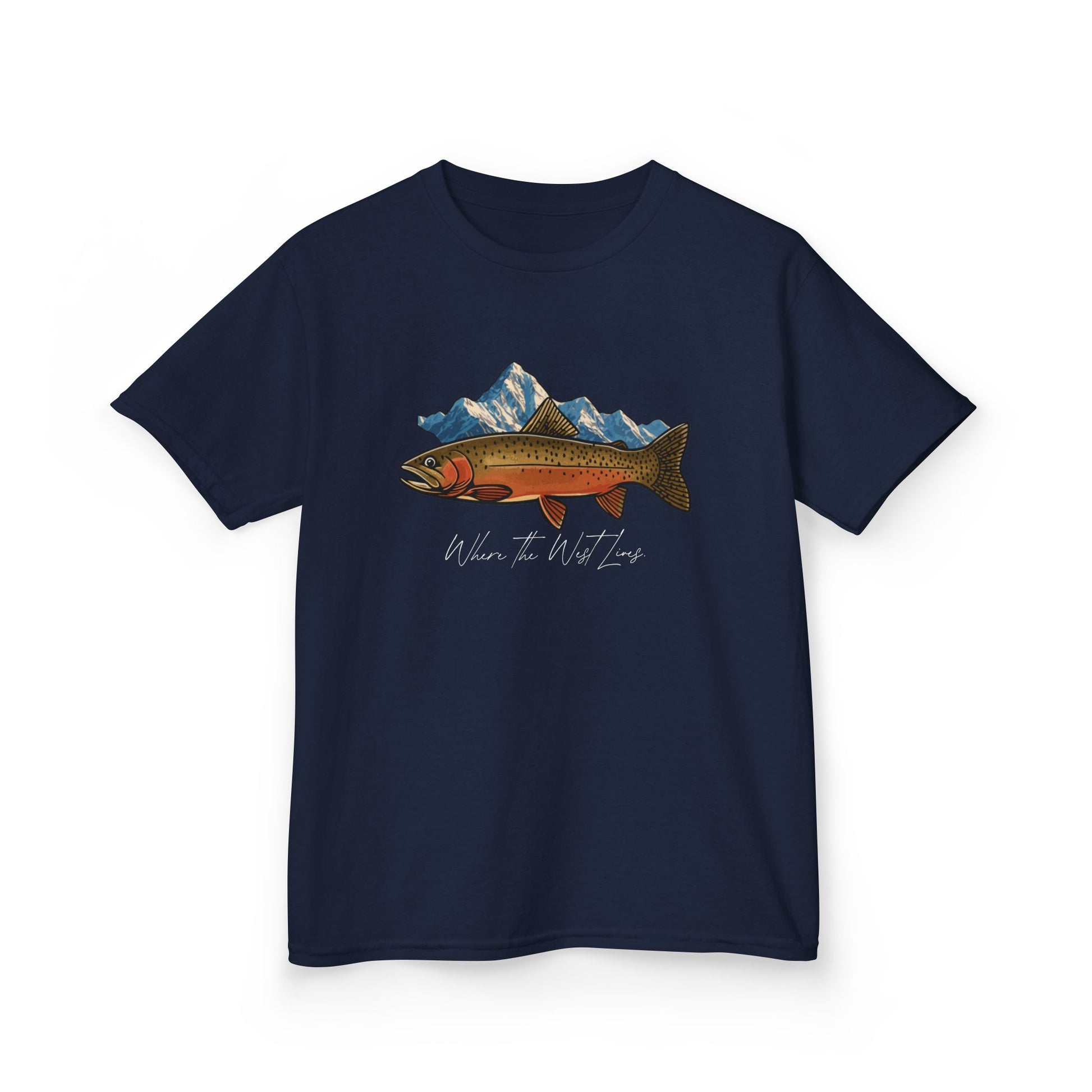 Where the West Lives Cutthroat Kids Tee