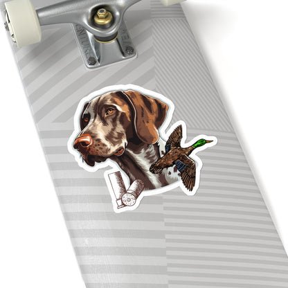 Dog and Duck #1 Sticker