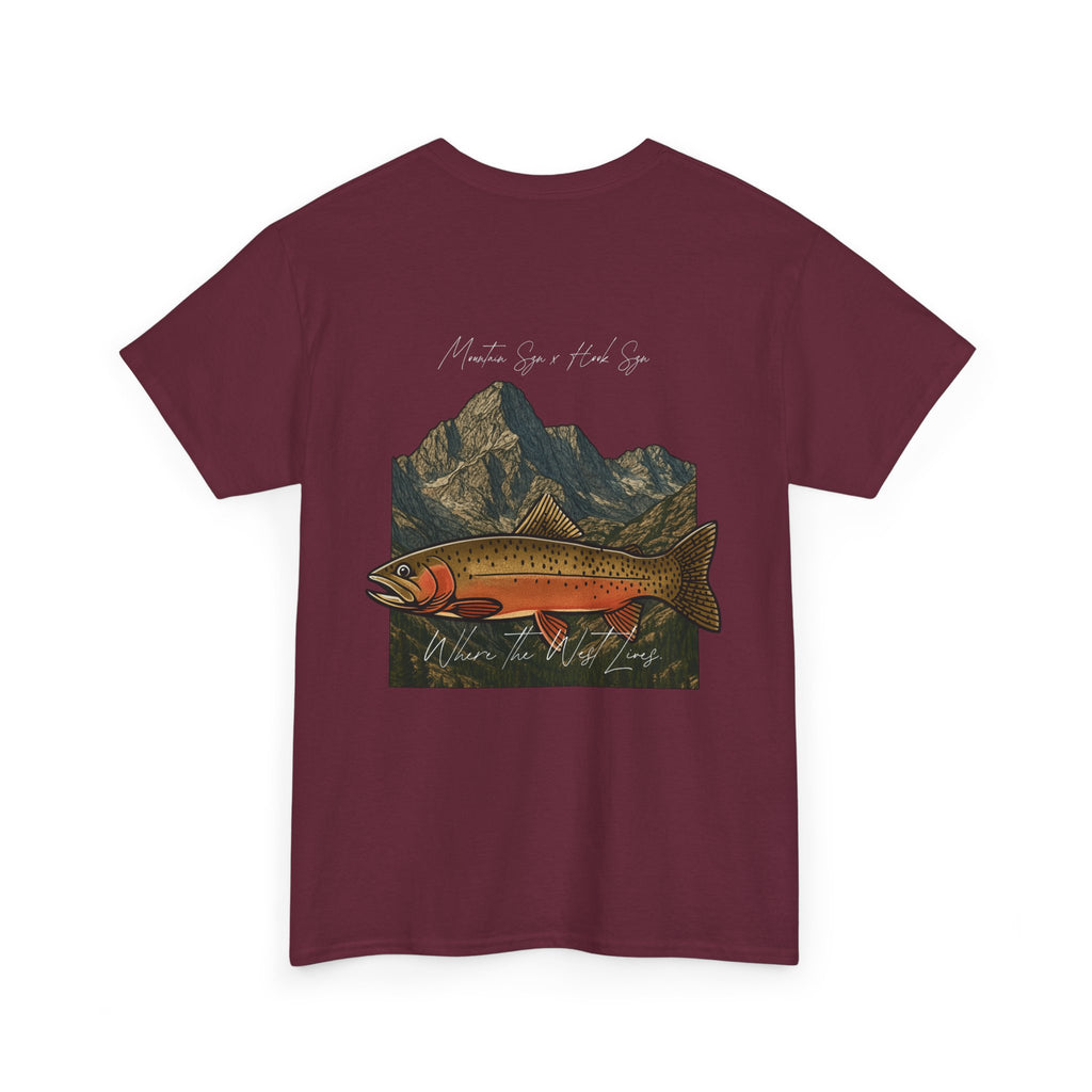 Where The West Lives Cutthroat Tee