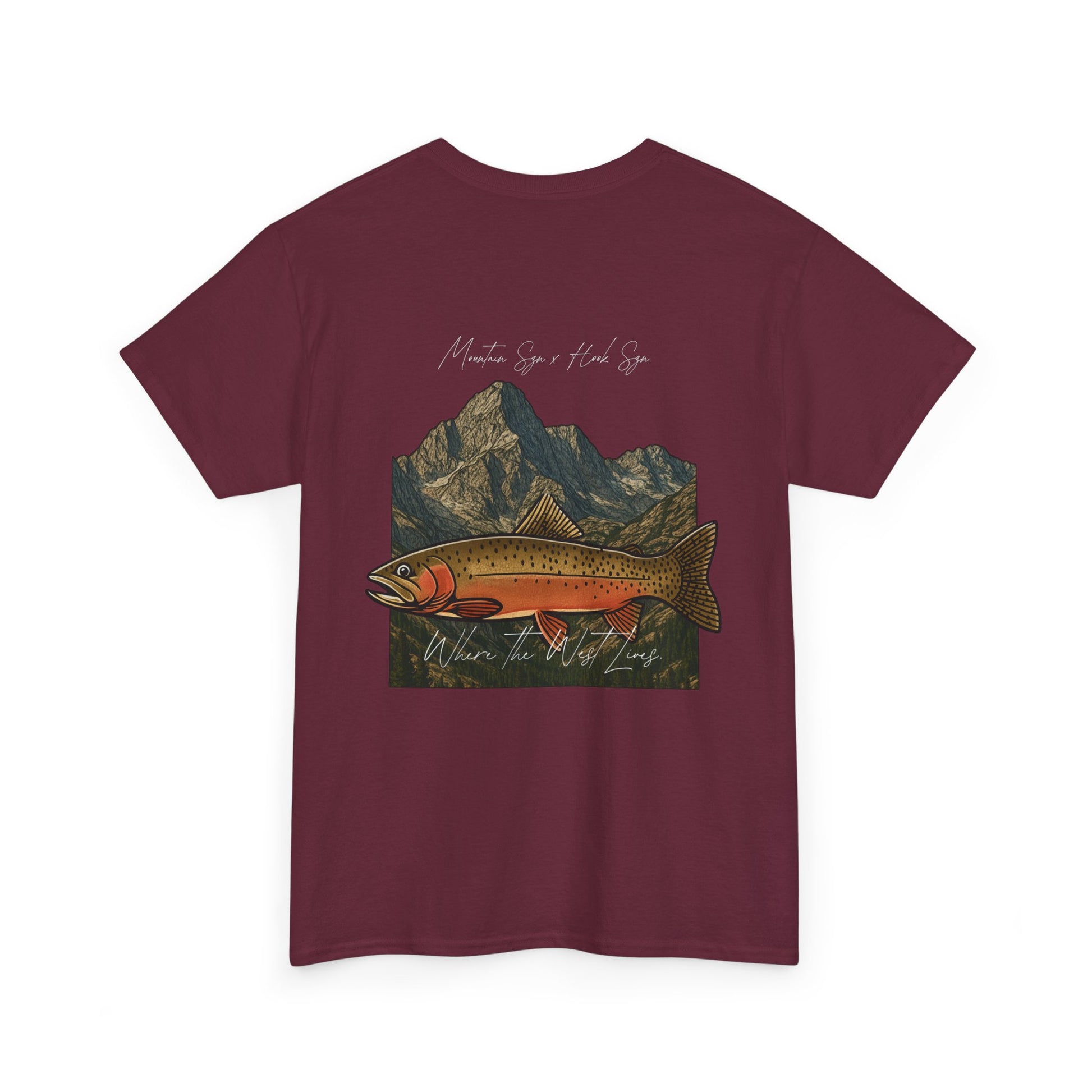 Where The West Lives Cutthroat Tee