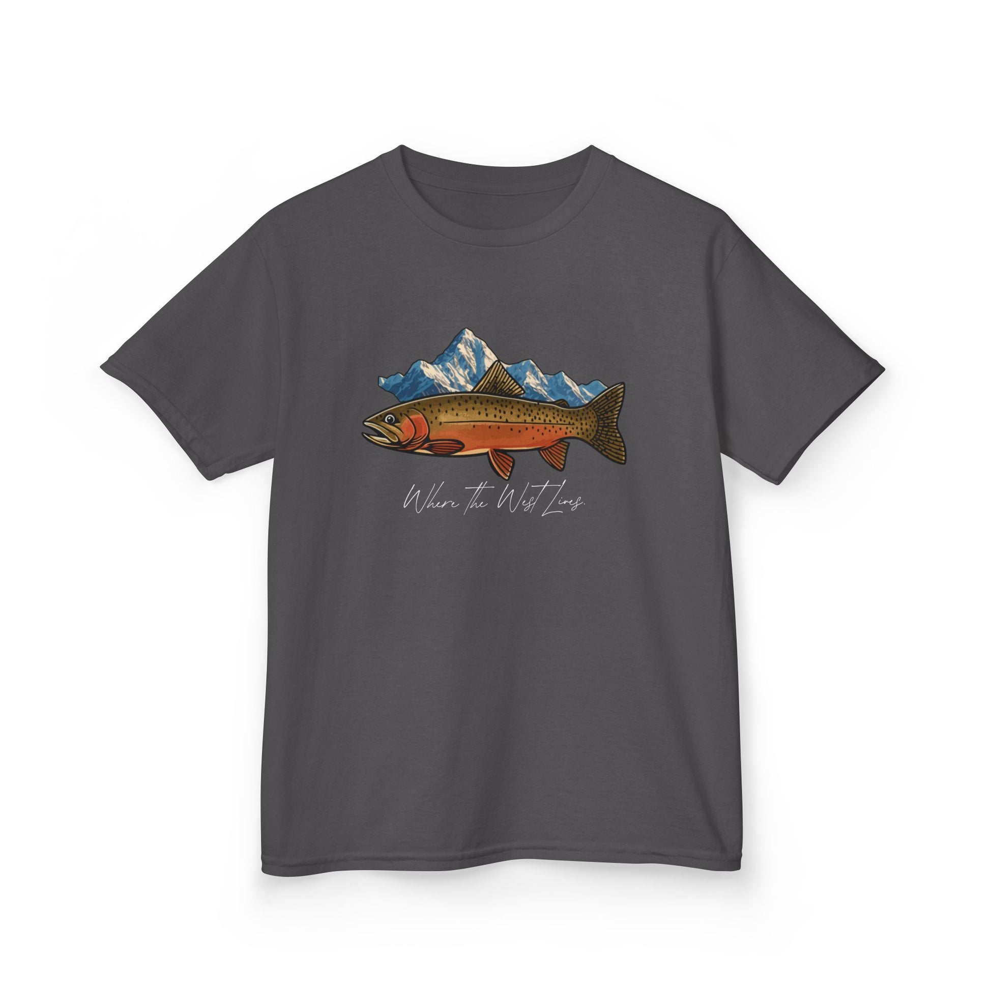 Where the West Lives Cutthroat Kids Tee