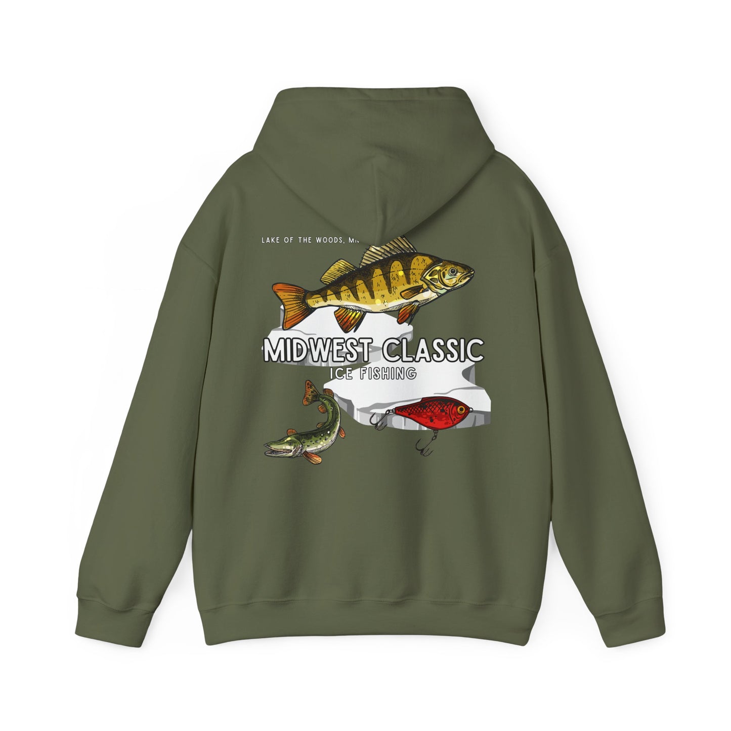 Midwest Classic Ice Fishing Hoodie