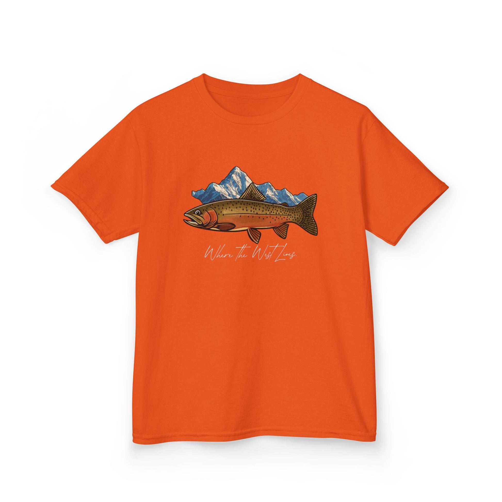 Where the West Lives Cutthroat Kids Tee