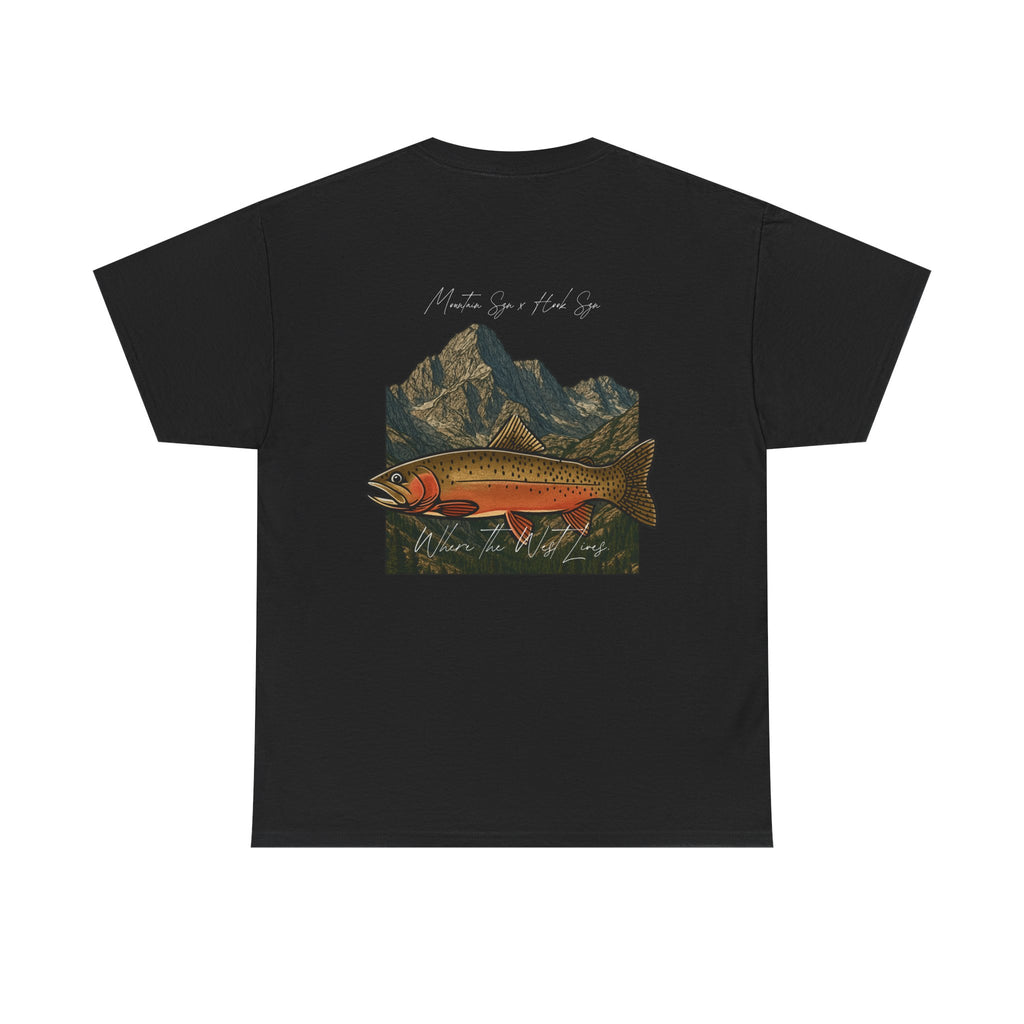 Where The West Lives Cutthroat Tee