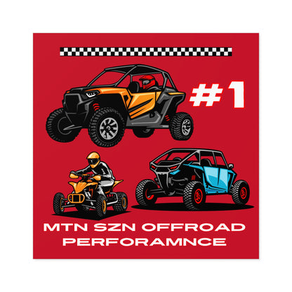 Offroad Performance Sticker