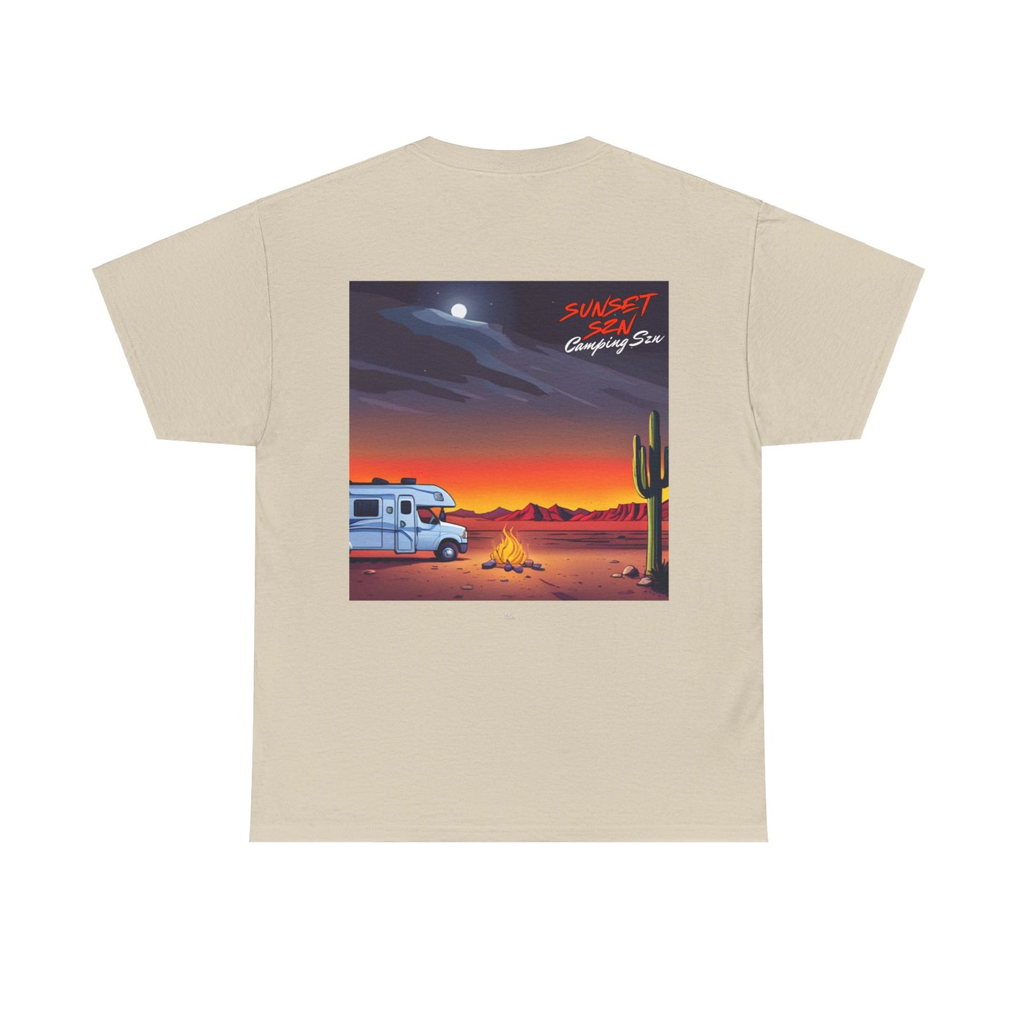 Sunset Szn Camping Szn Tee