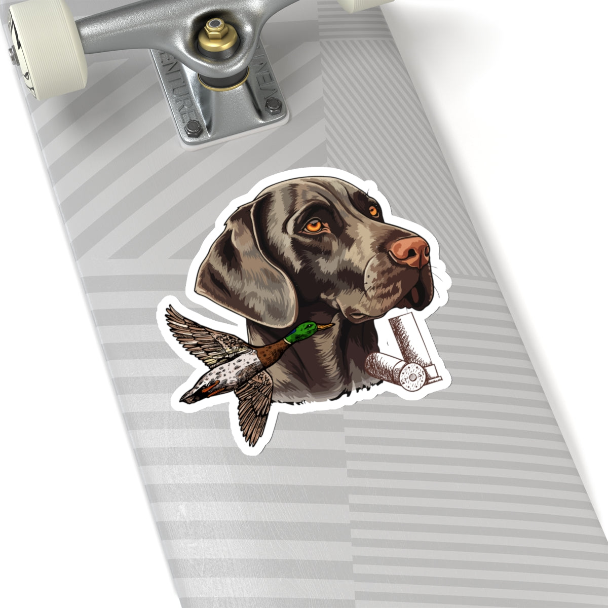 Dog and Duck #2 Sticker