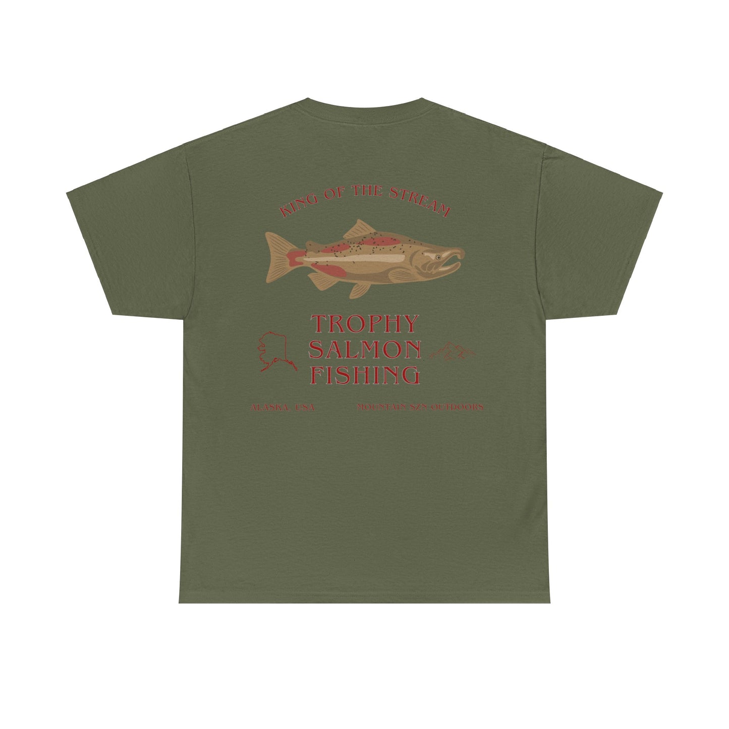 Trophy Salmon Fishing Tee