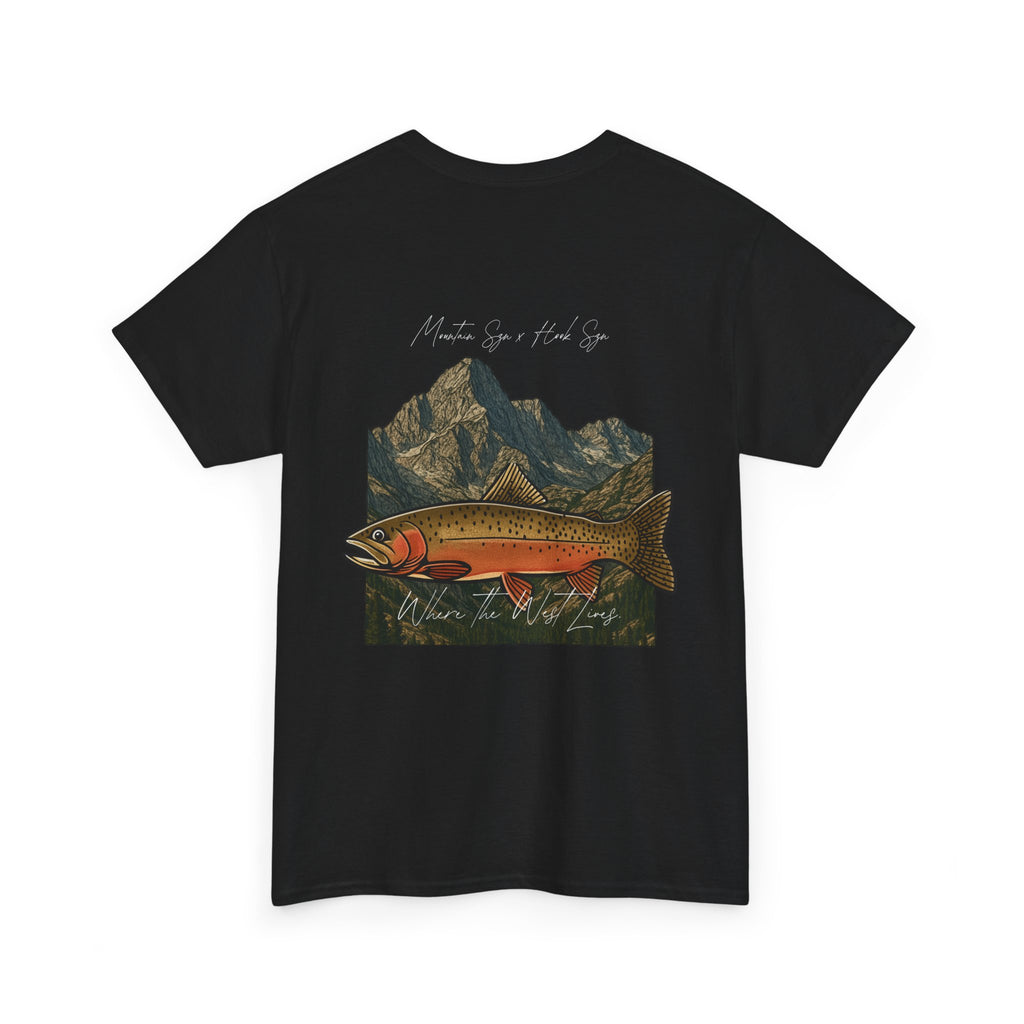 Where The West Lives Cutthroat Tee