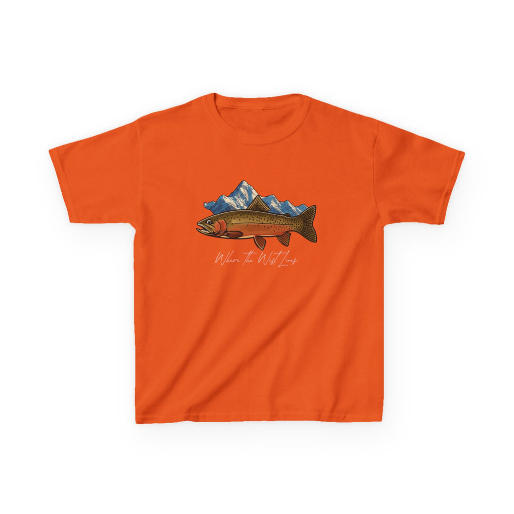 Where the West Lives Cutthroat Kids Tee