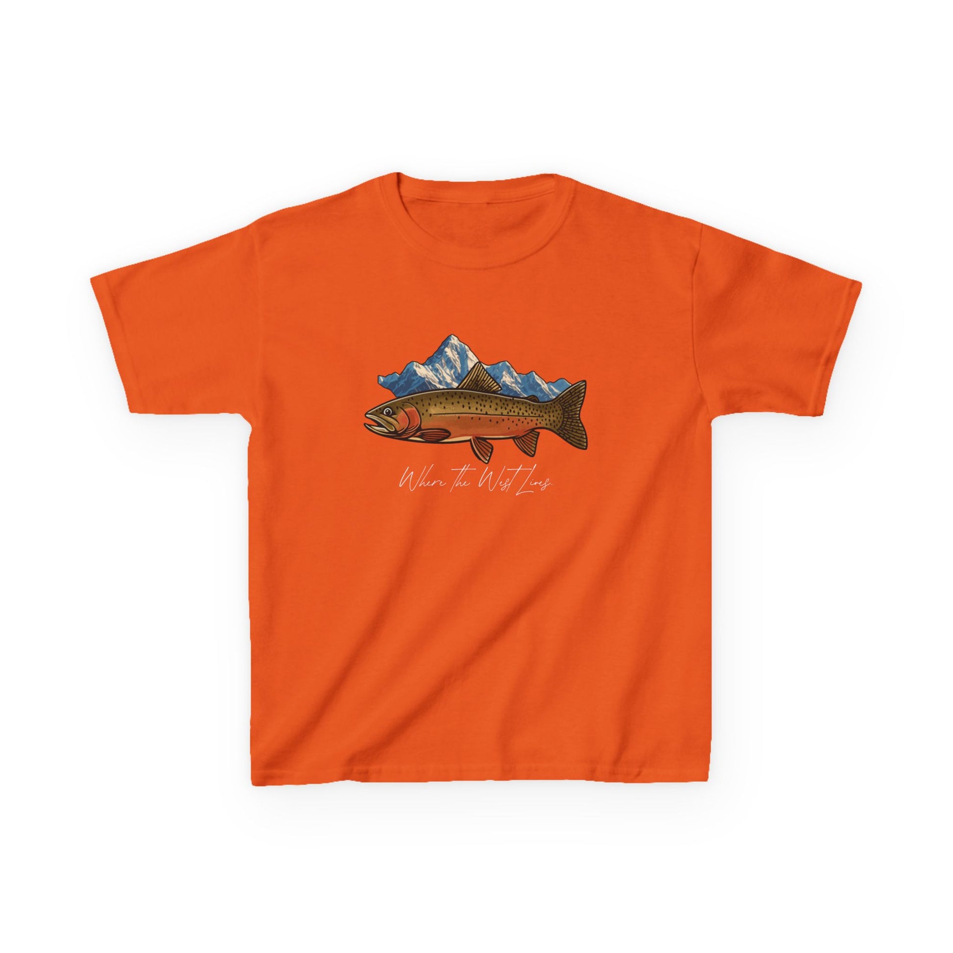 Where the West Lives Cutthroat Kids Tee
