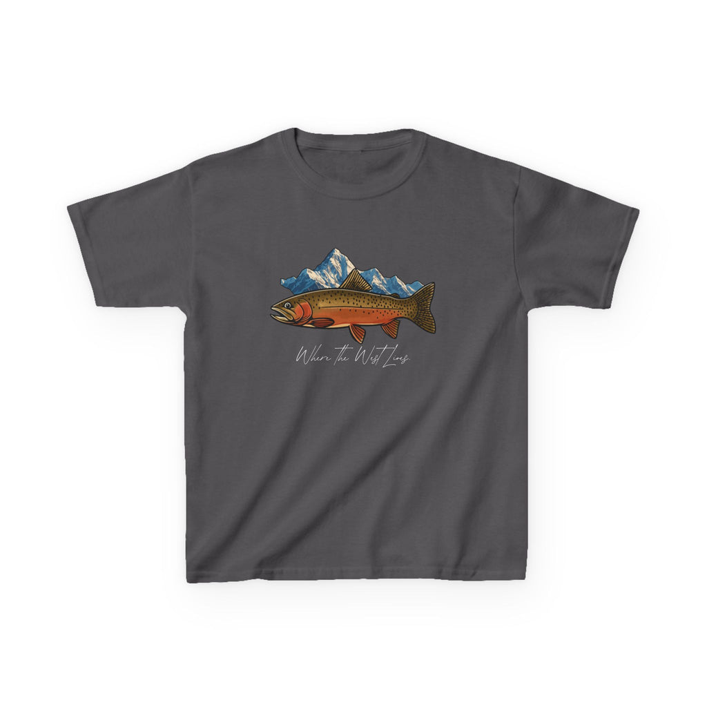 Where the West Lives Cutthroat Kids Tee