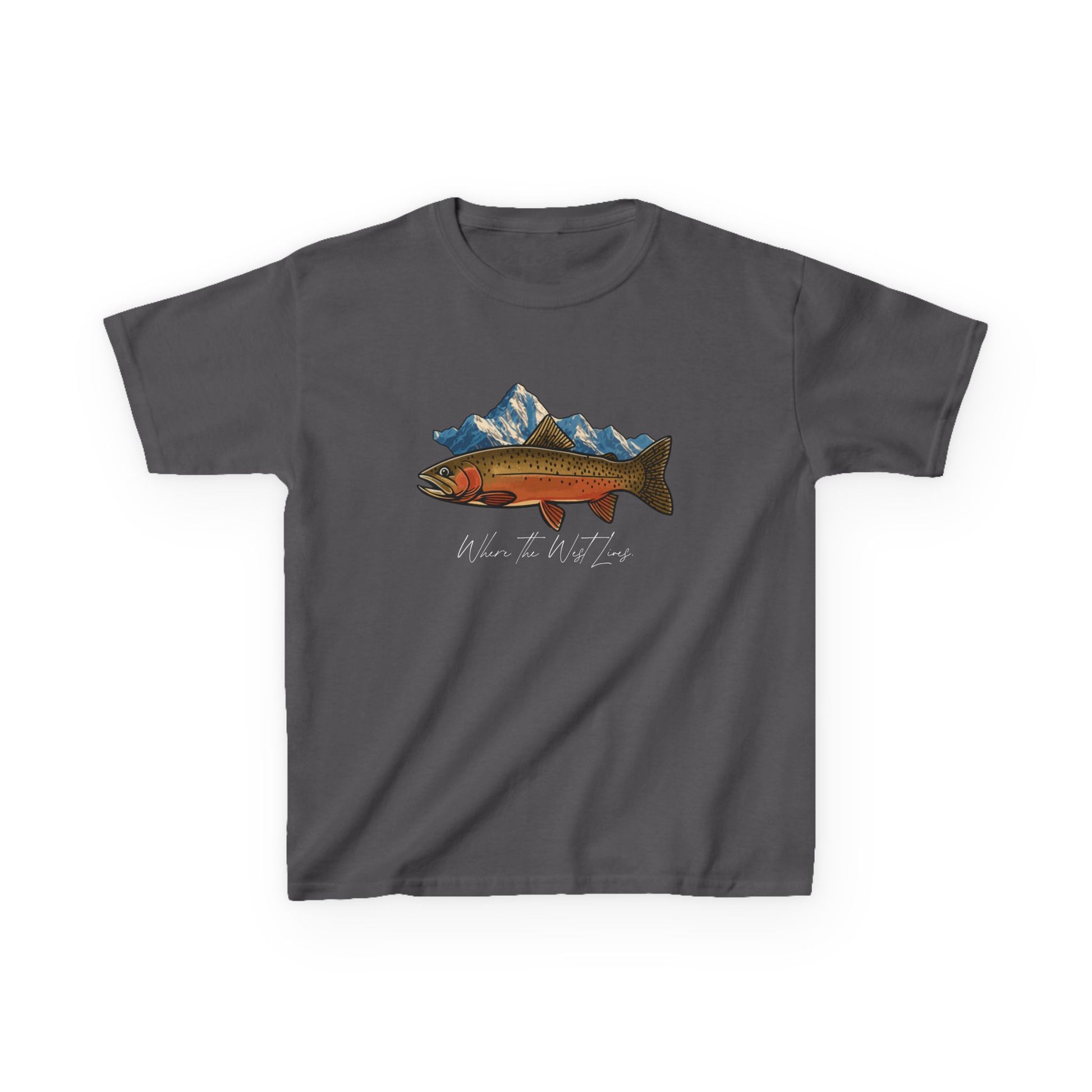 Where the West Lives Cutthroat Kids Tee