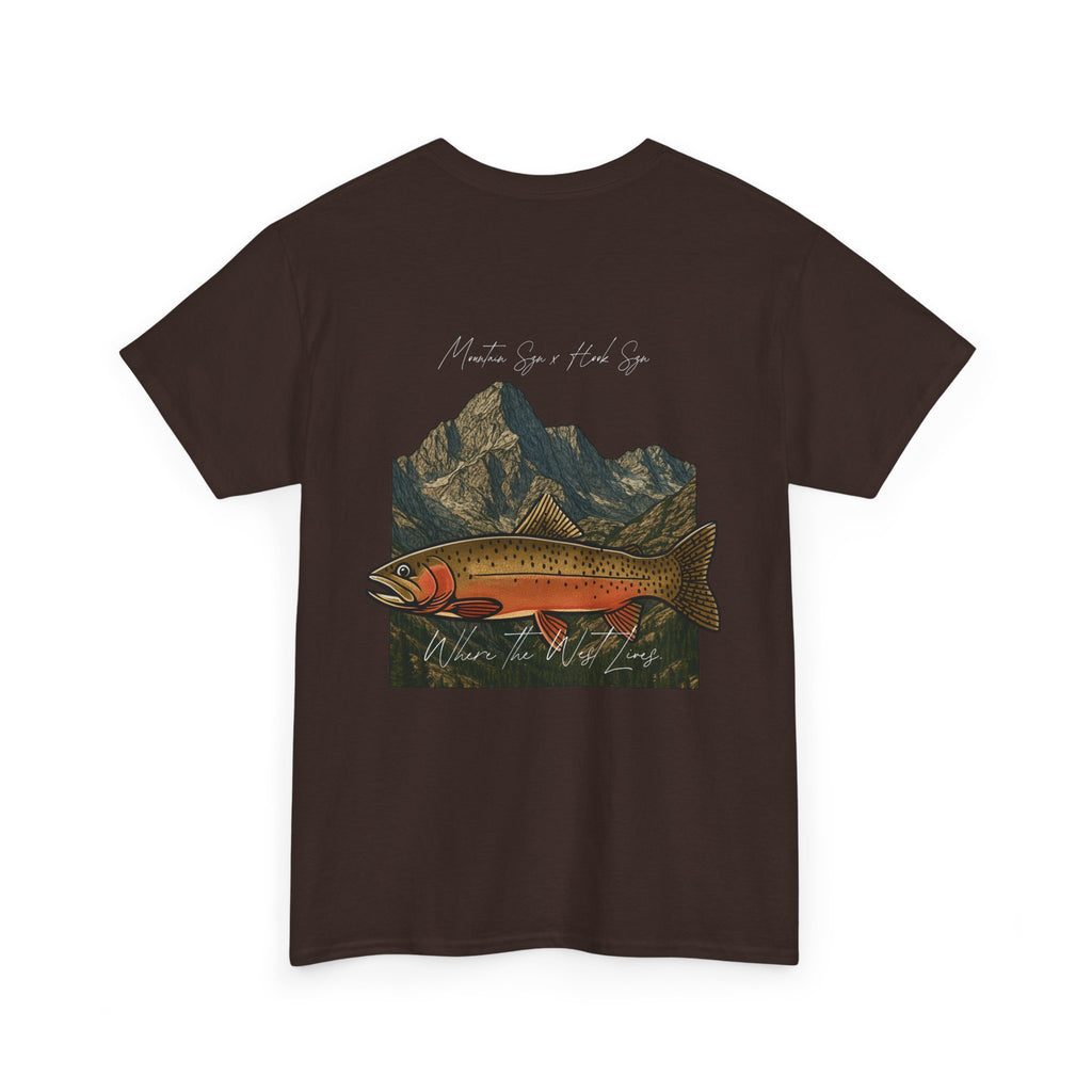 Where The West Lives Cutthroat Tee