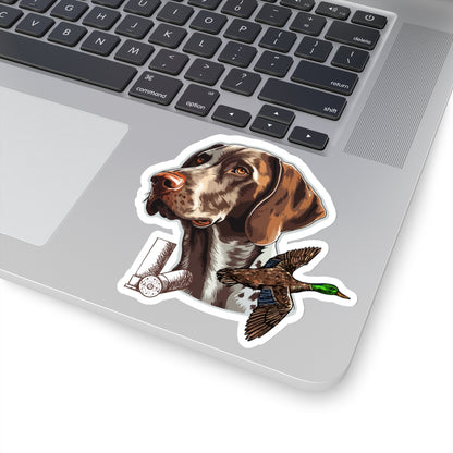 Dog and Duck #1 Sticker