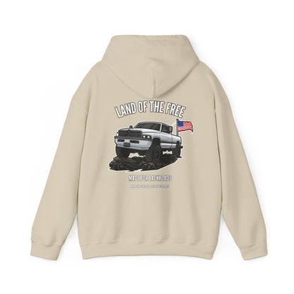 Land Of The Free Ram Hoodie