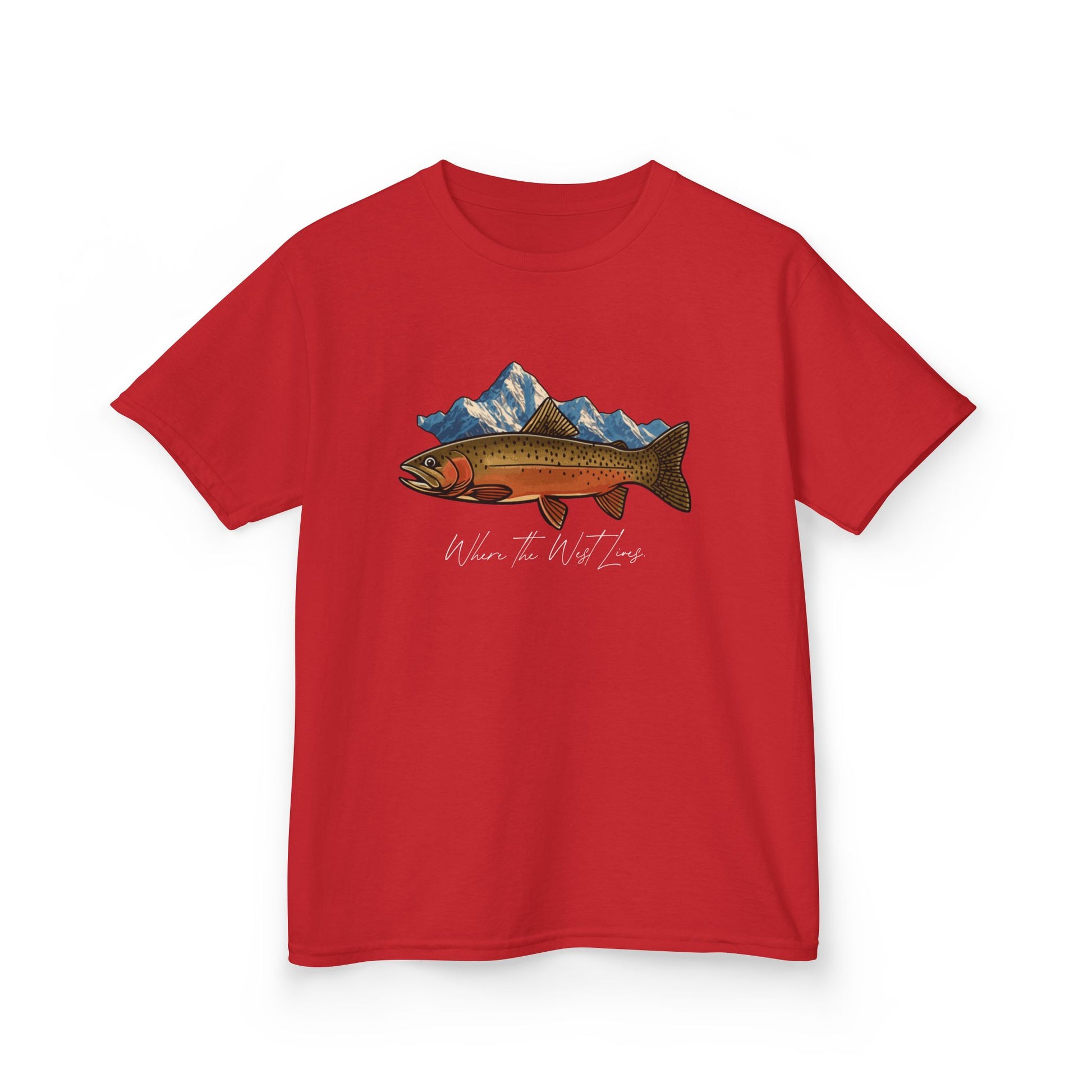 Where the West Lives Cutthroat Kids Tee