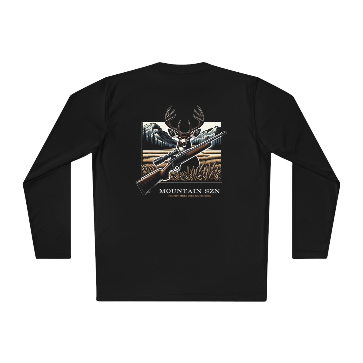 Trophy mule Deer Outfitters Performance Tee