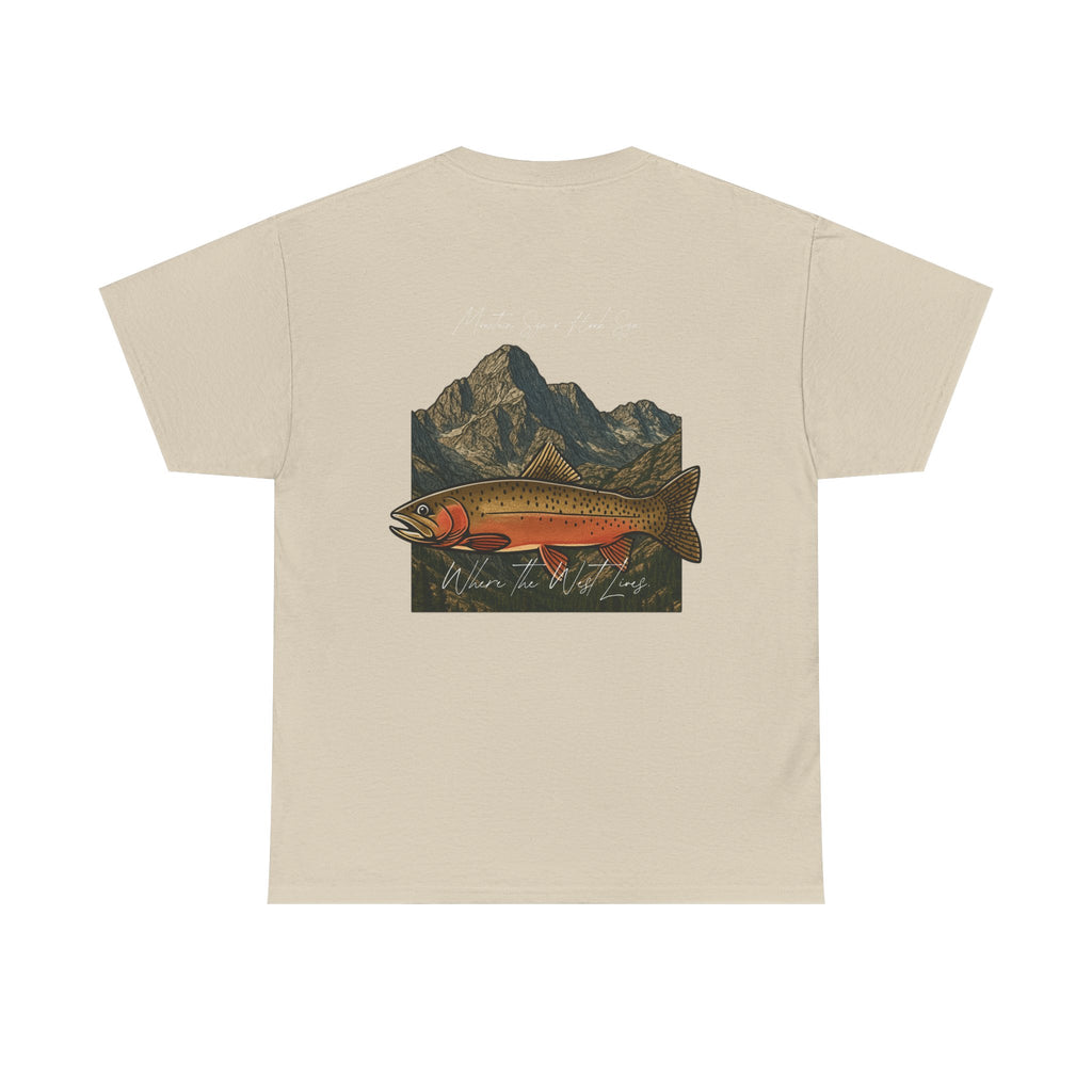 Where The West Lives Cutthroat Tee