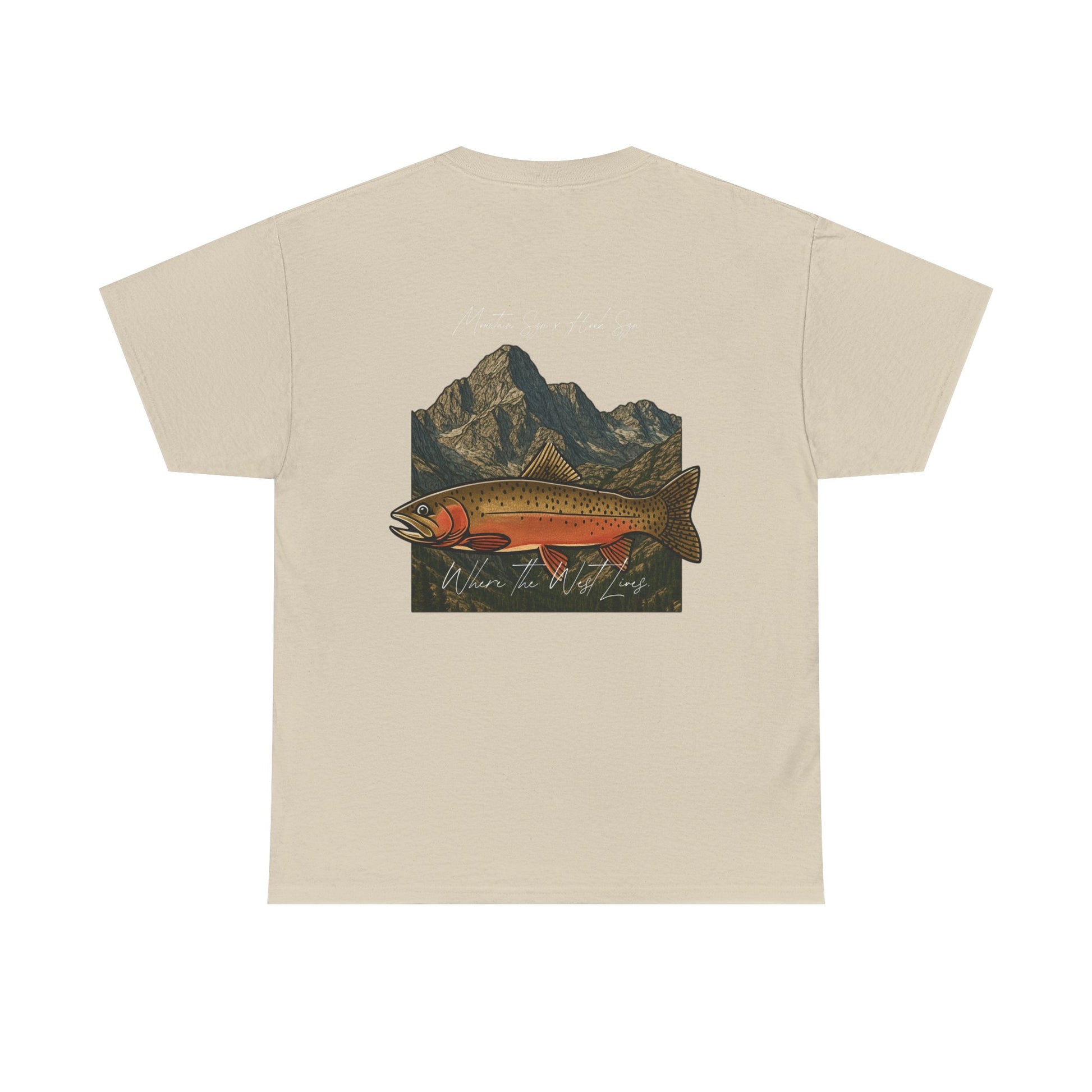 Where The West Lives Cutthroat Tee