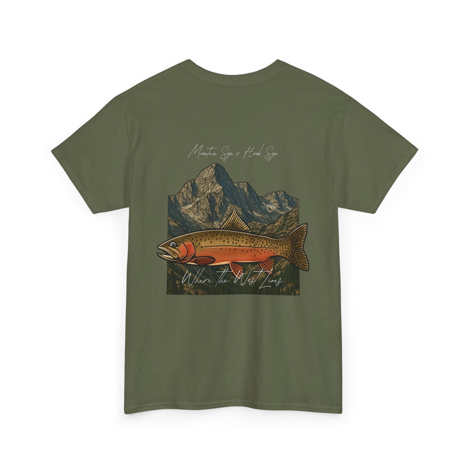 Where The West Lives Cutthroat Tee