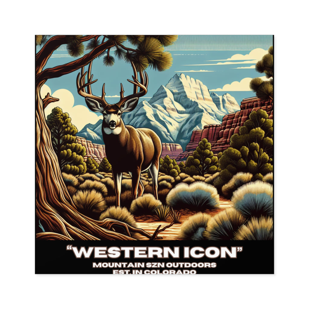 Western Icon Sticker