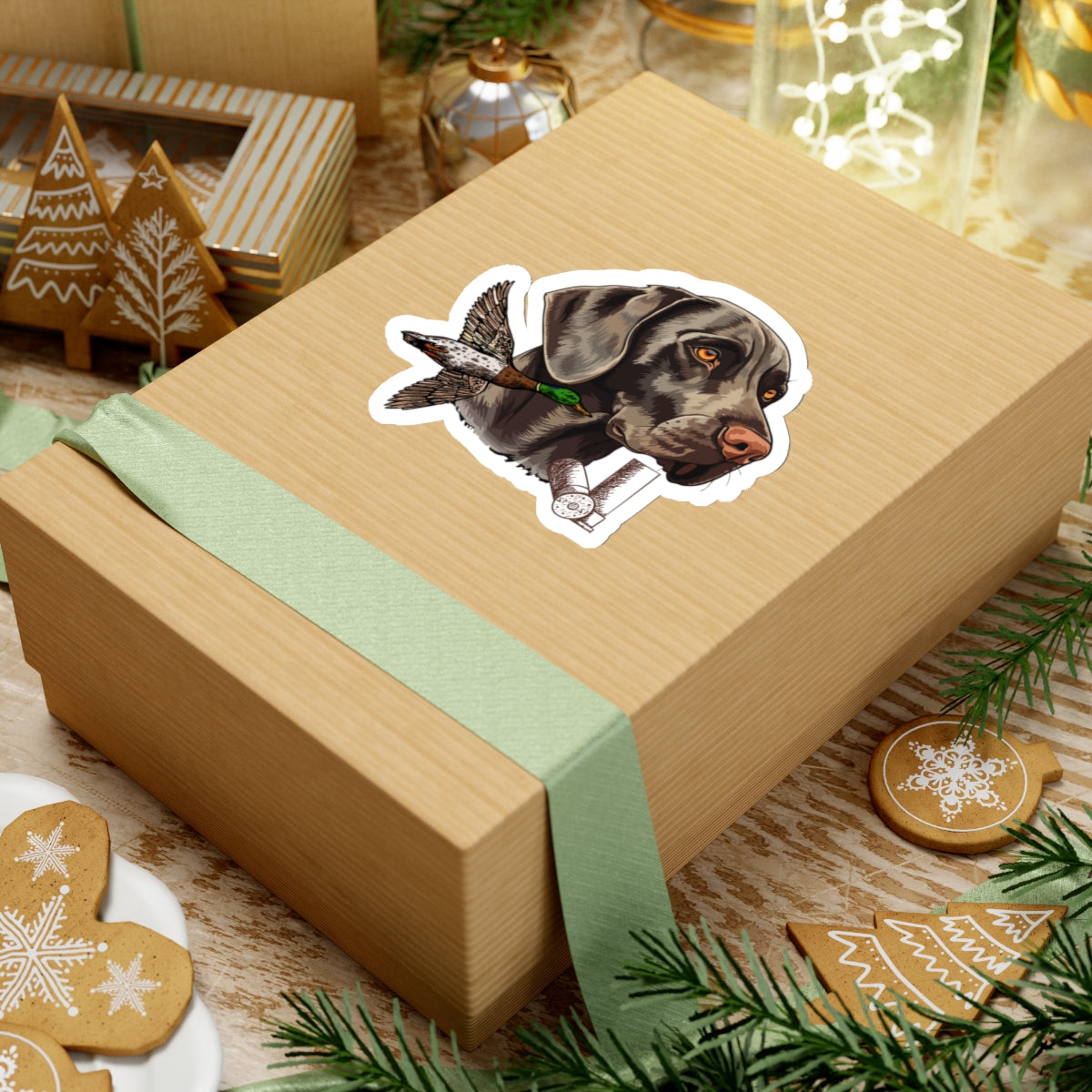 Dog and Duck #2 Sticker