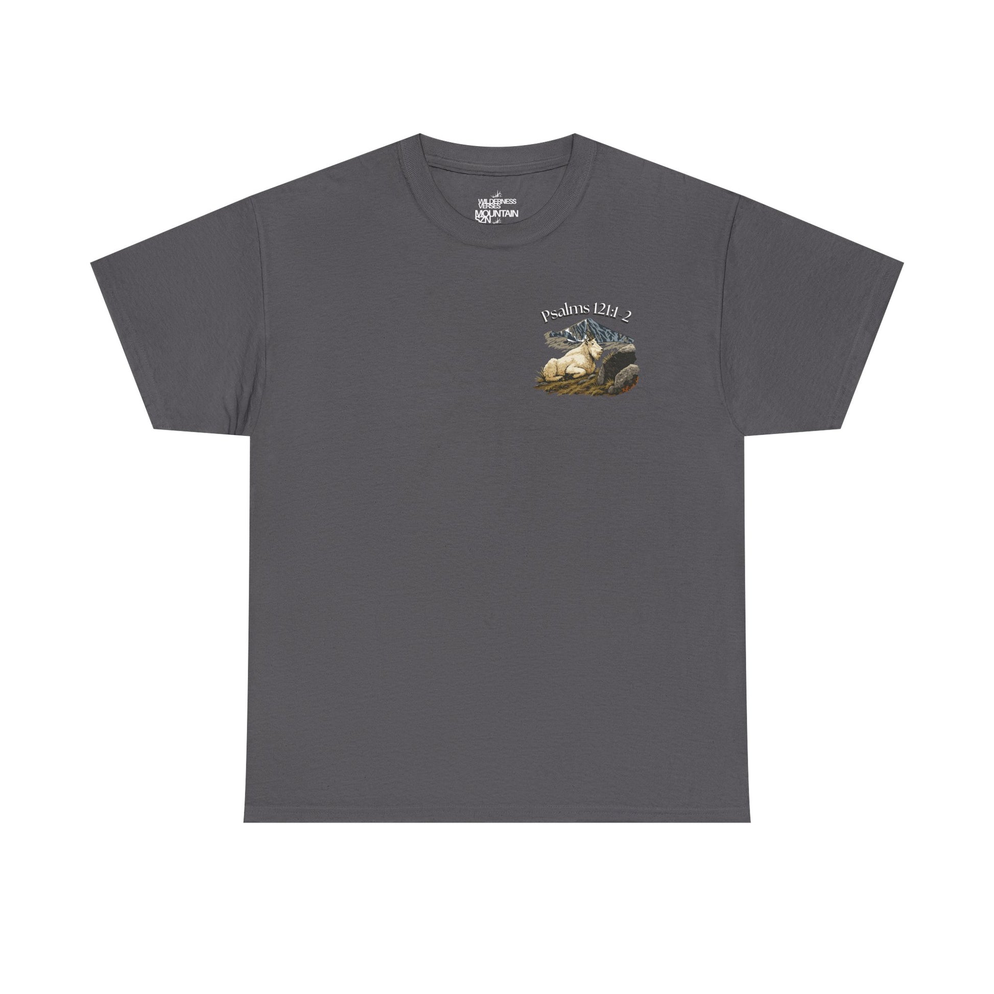 Psalms 121:1-2 Mountain Goat Tee