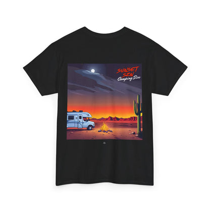 Sunset Szn Camping Szn Tee