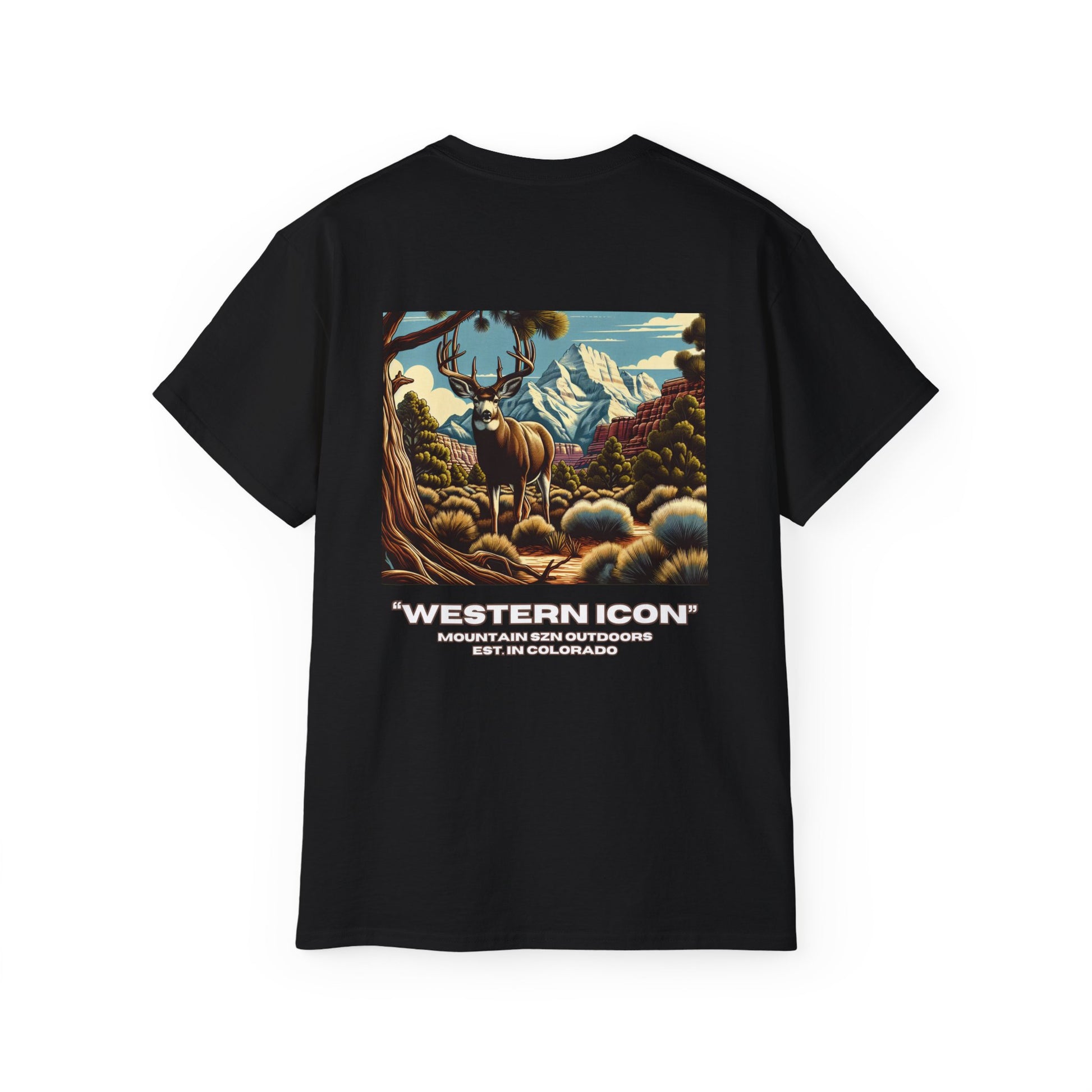 Western Icon Unisex Ultra Cotton Tee - Outdoor Adventure Shirt