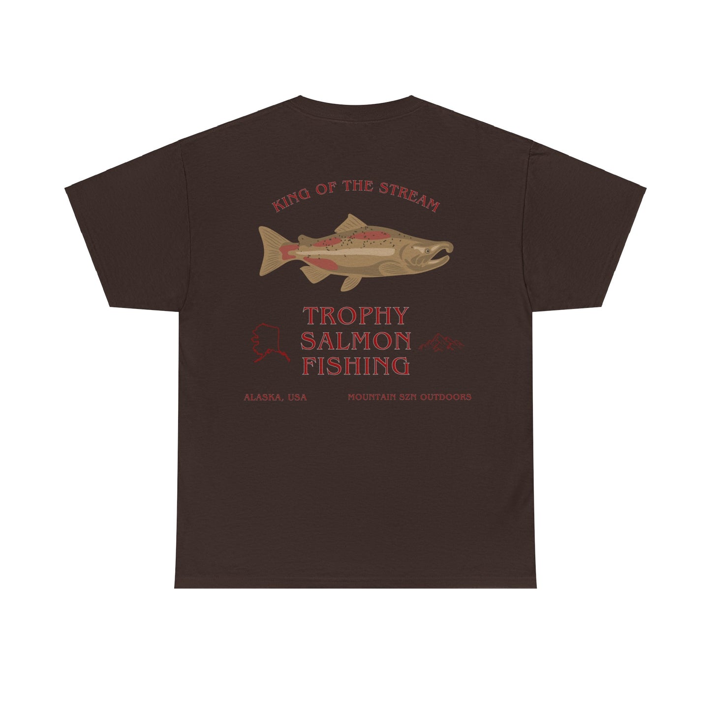 Trophy Salmon Fishing Tee