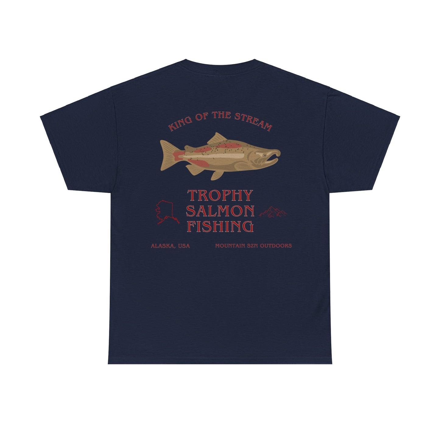 Trophy Salmon Fishing Tee