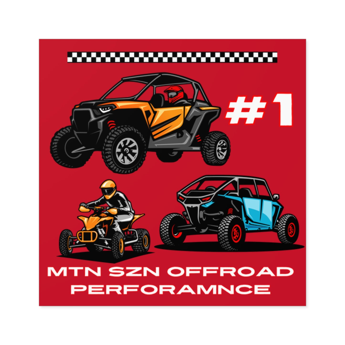 Offroad Performance Sticker