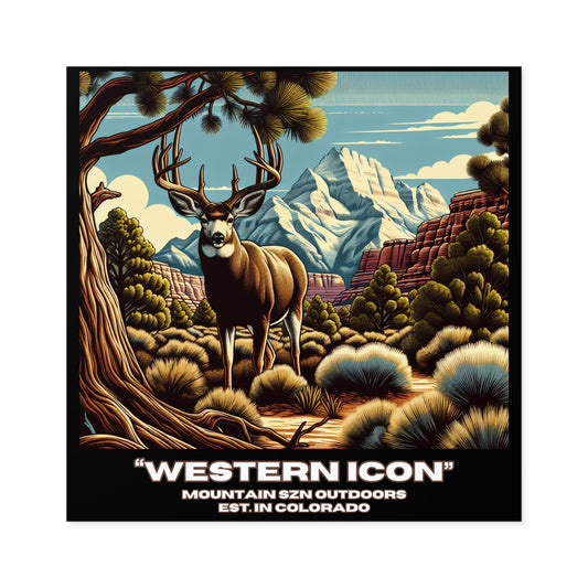 Western Icon Sticker