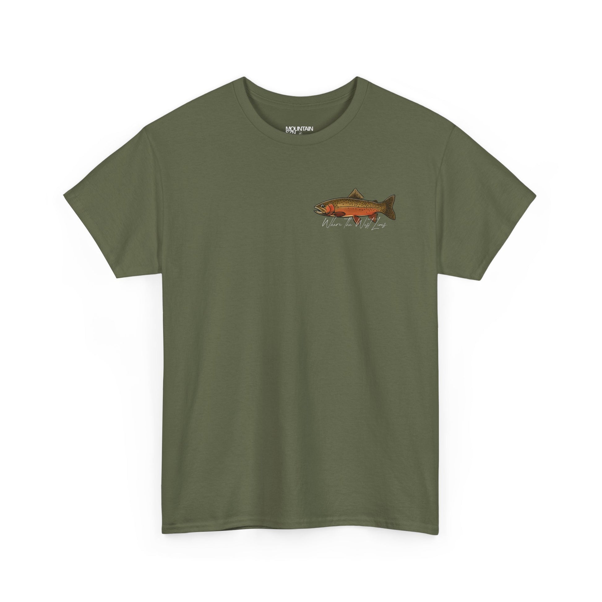 Where The West Lives Cutthroat Tee