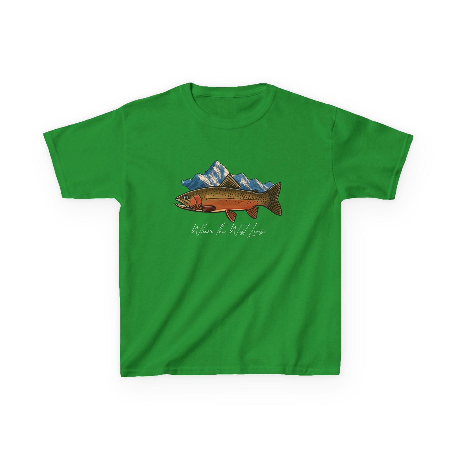 Where the West Lives Cutthroat Kids Tee