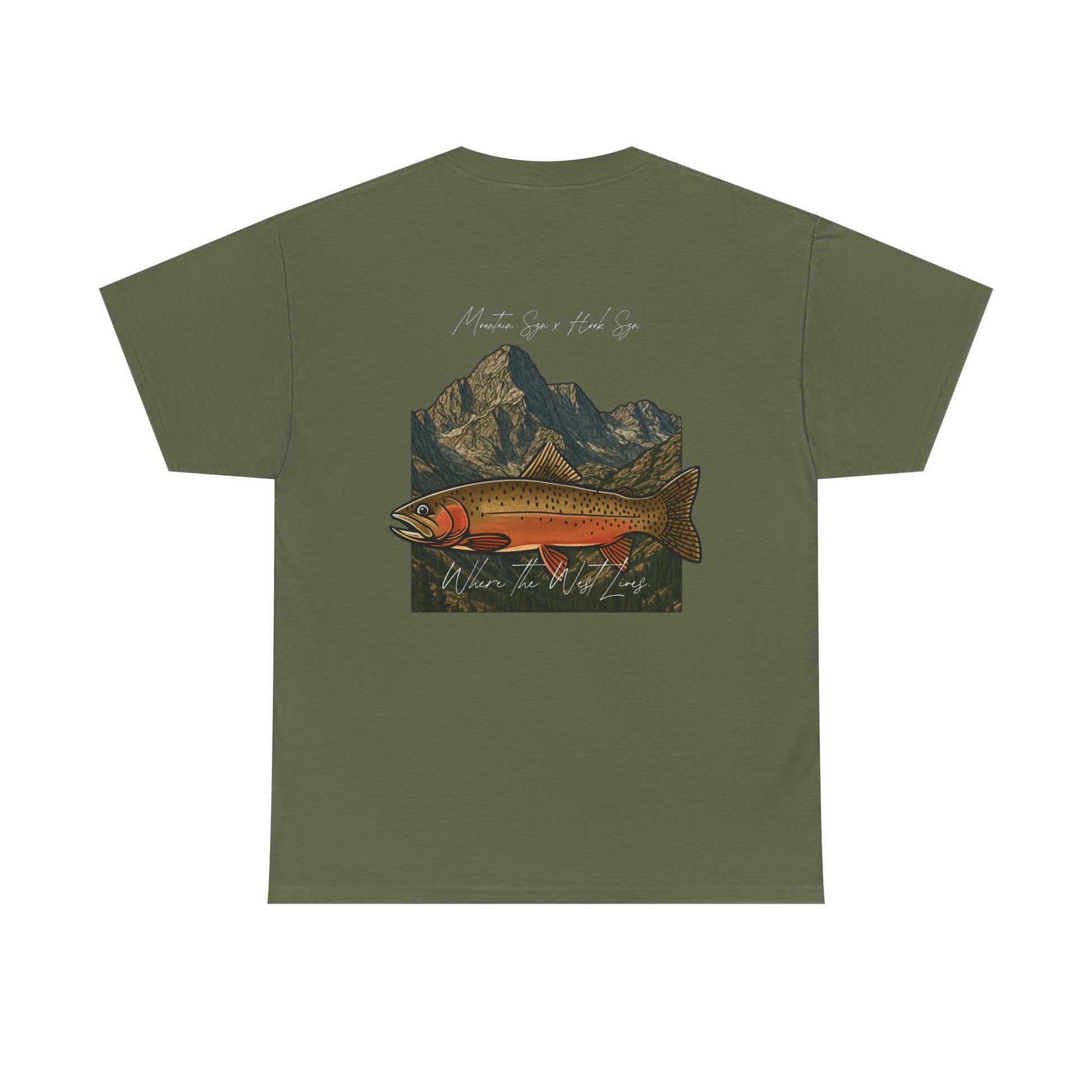 Where The West Lives Cutthroat Tee