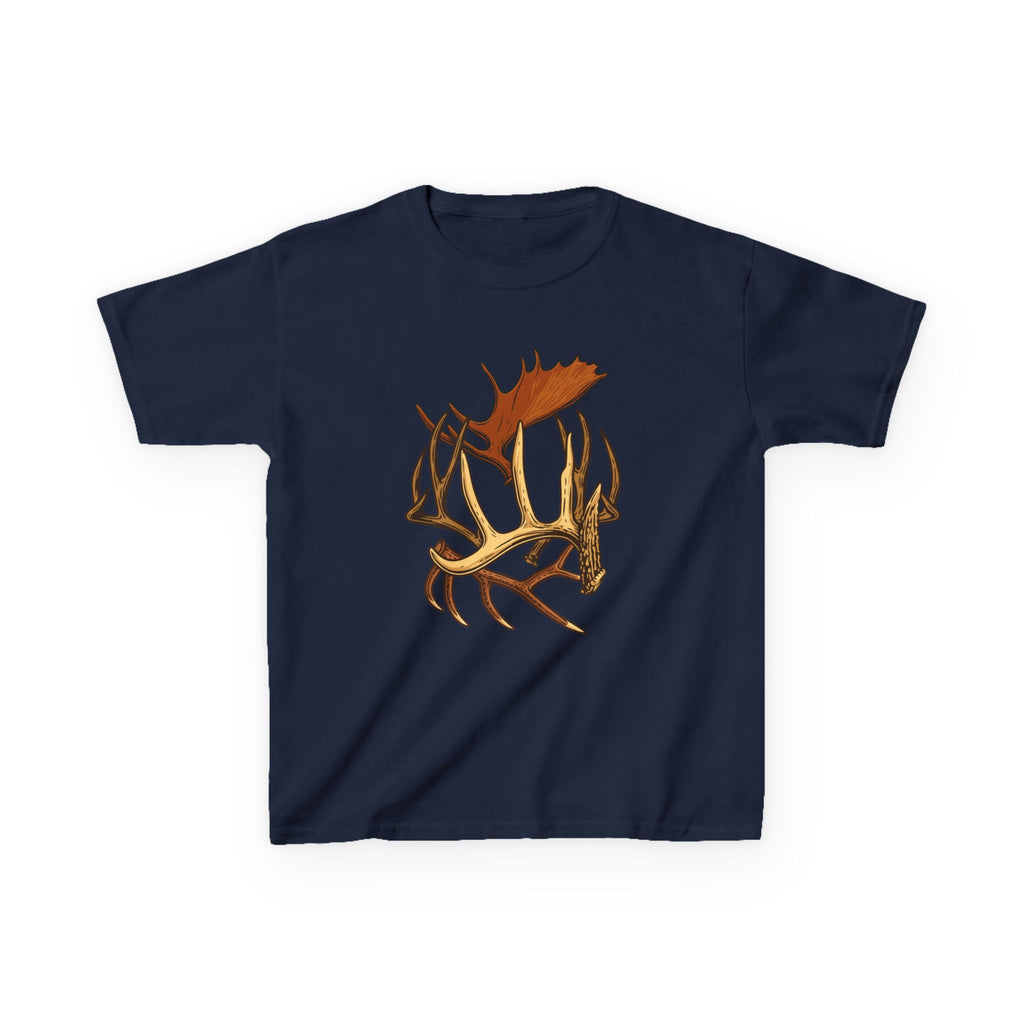North American Antlers Kids Tee