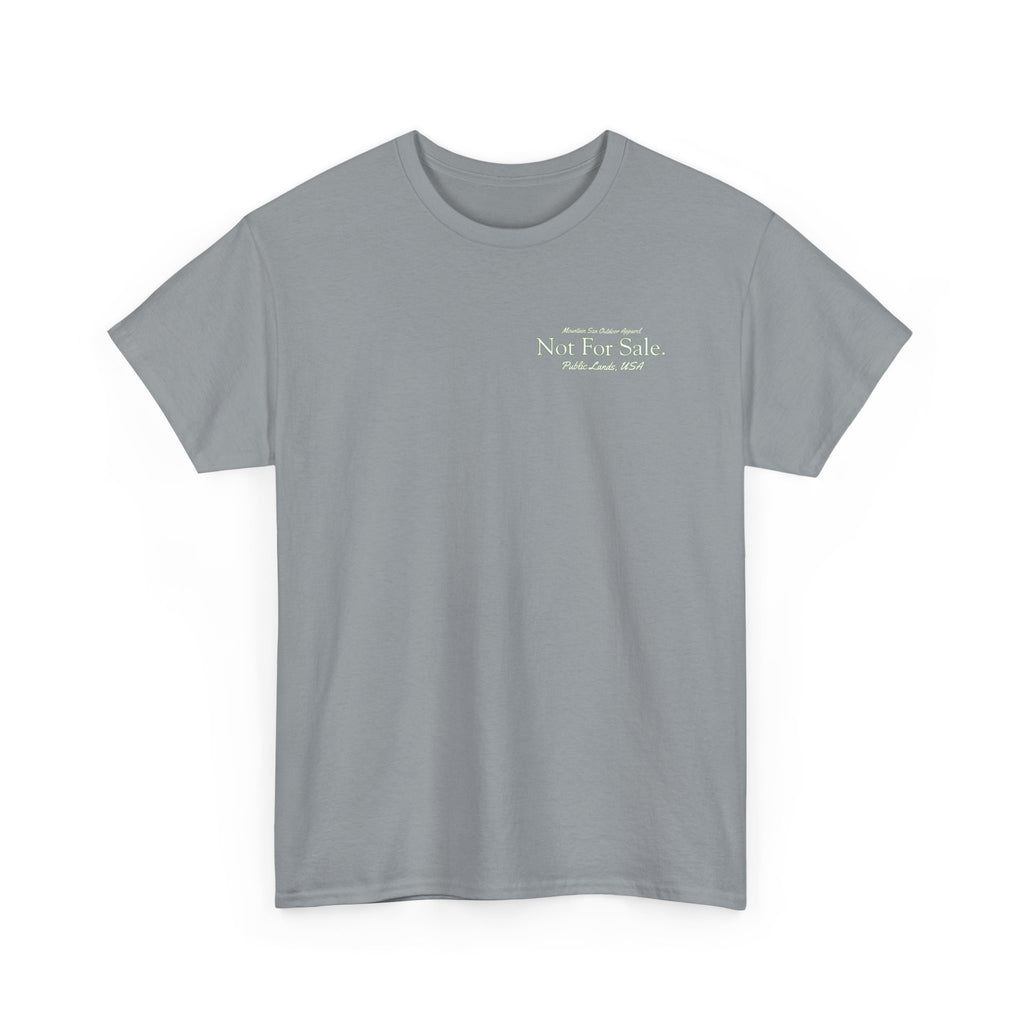Not For Sale Elk Public Lands Tee