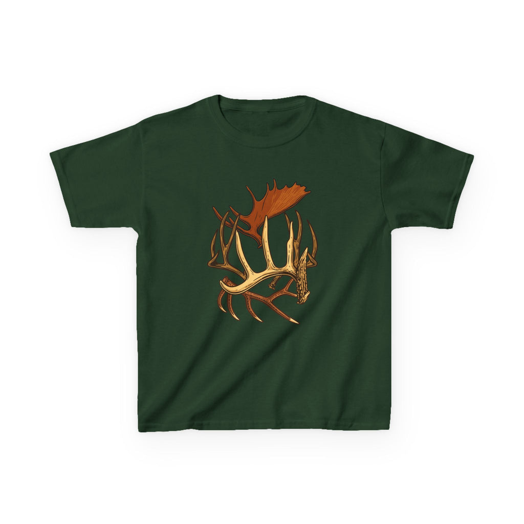 North American Antlers Kids Tee