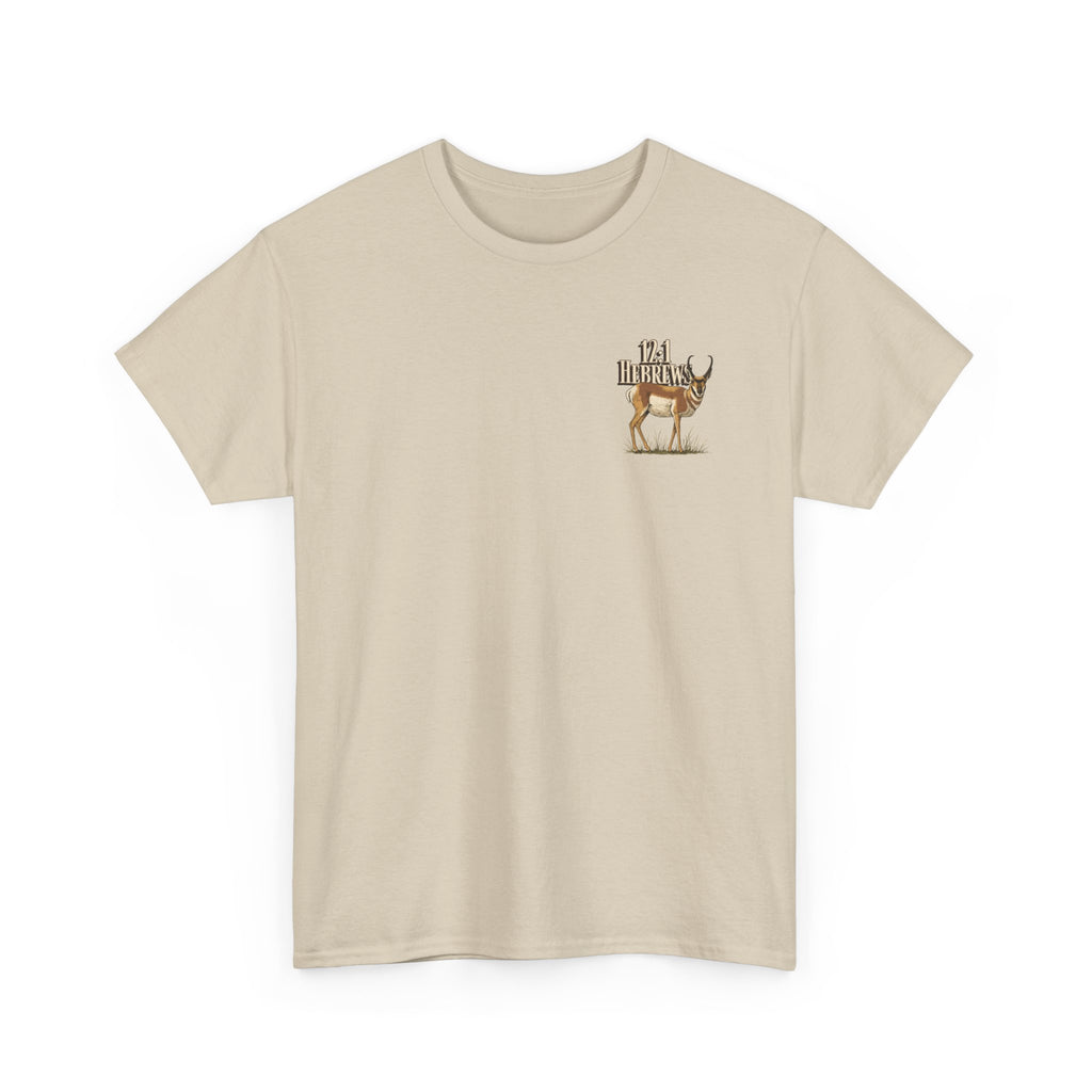 Hebrews 12:1 Pronghorn Tee