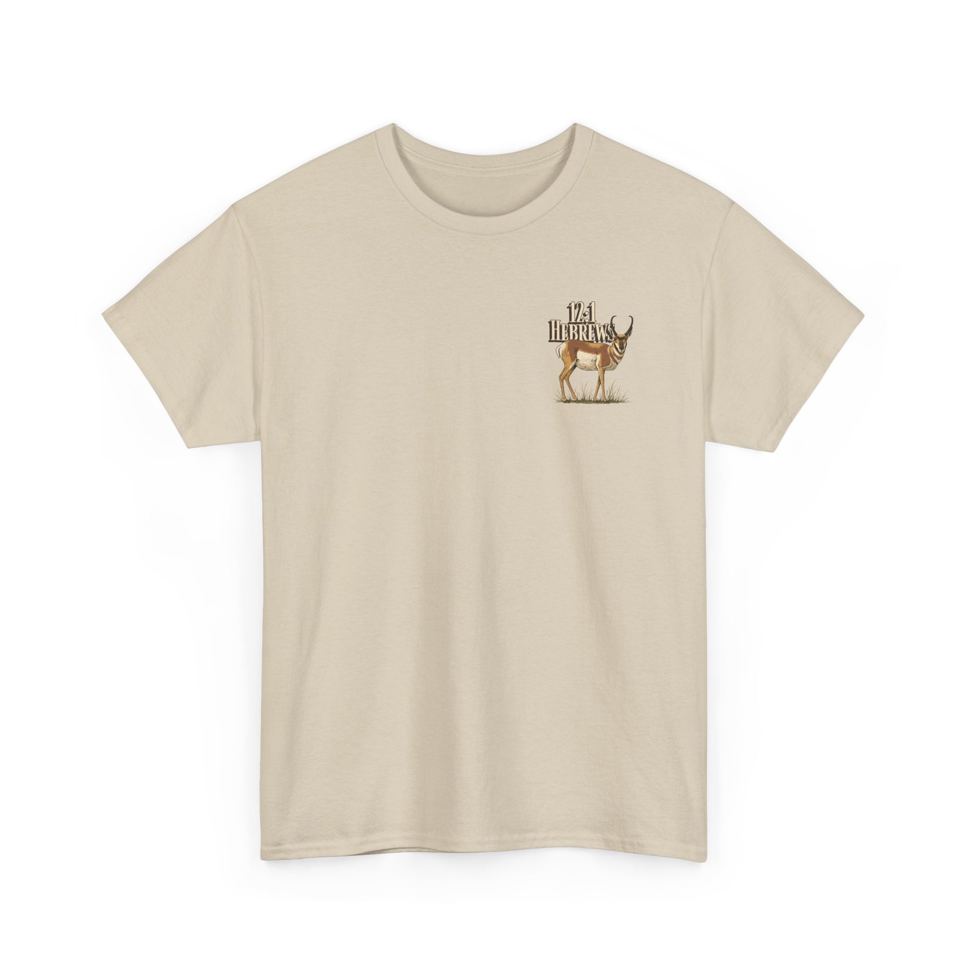 Hebrews 12:1 Pronghorn Tee