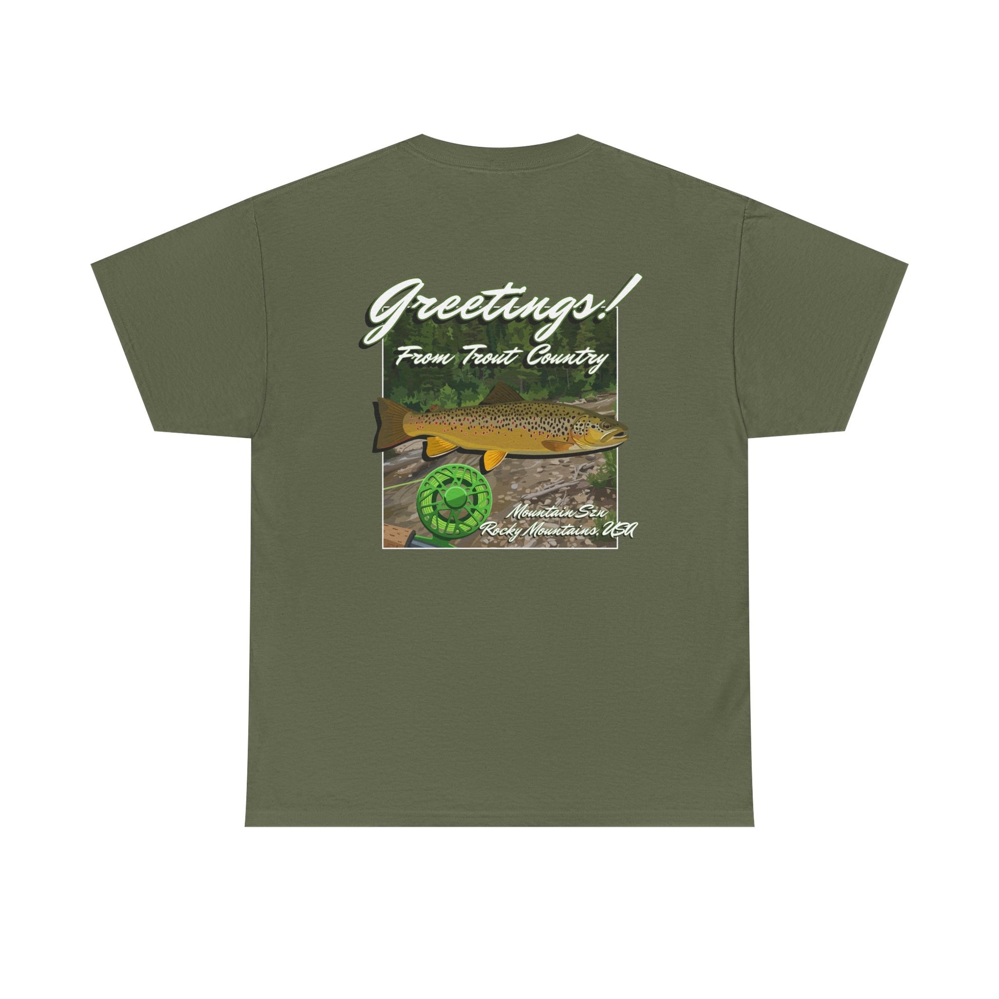 Postcard Trout Country Tee