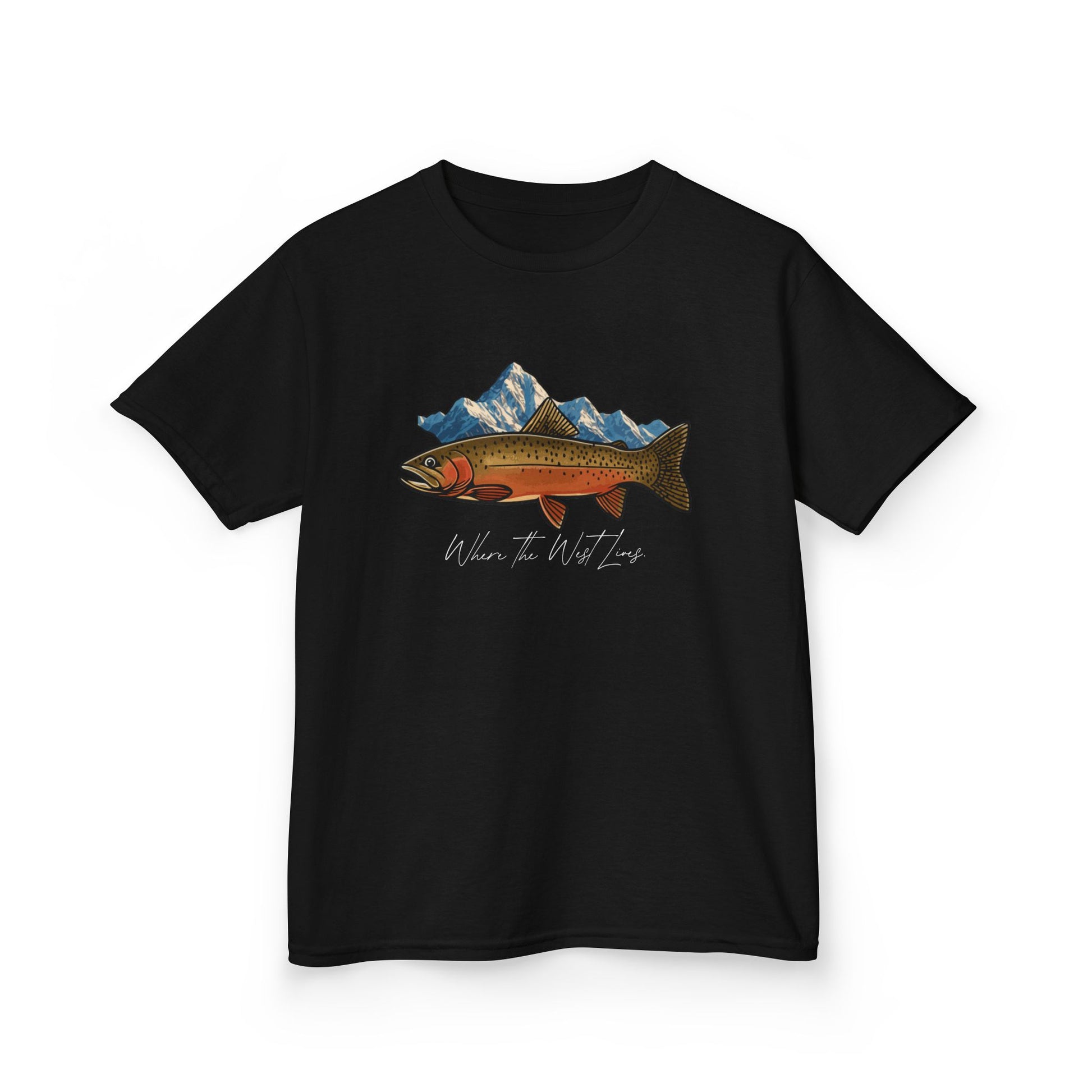 Where the West Lives Cutthroat Kids Tee