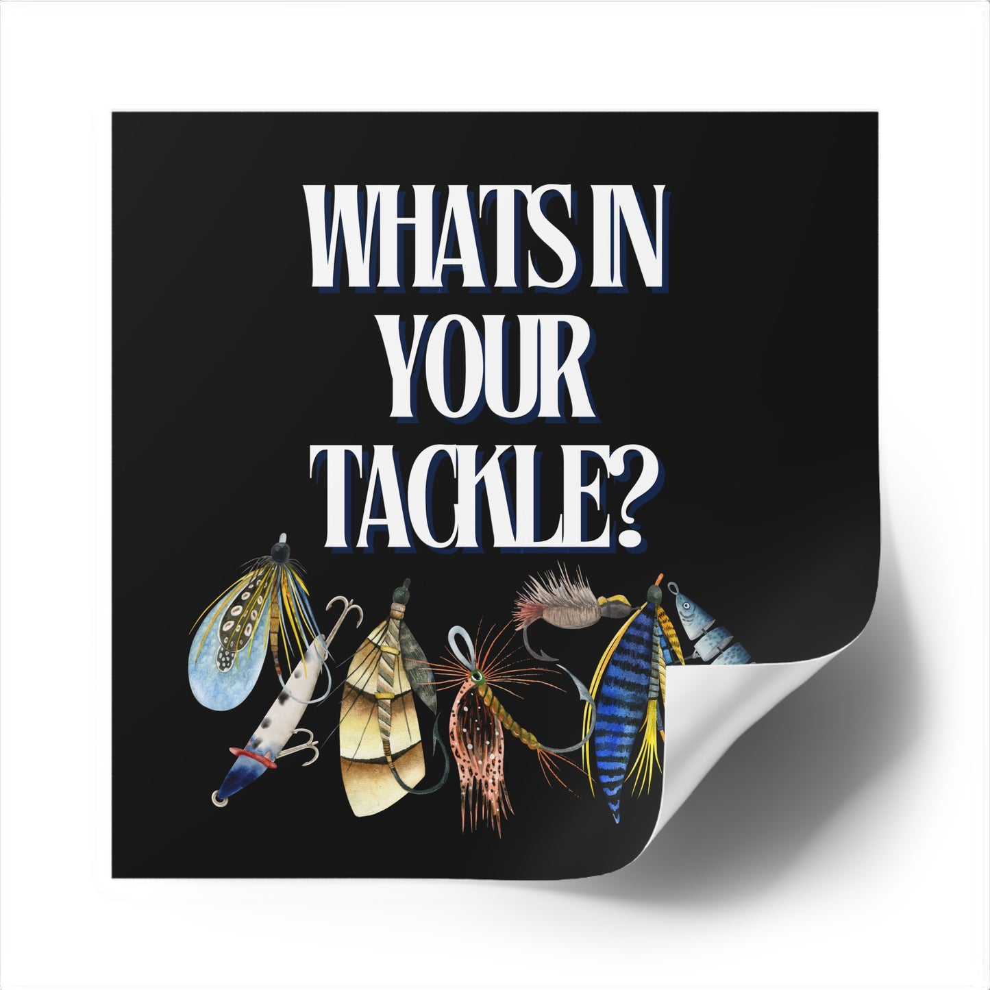 What's In Your Tackle? Sticker