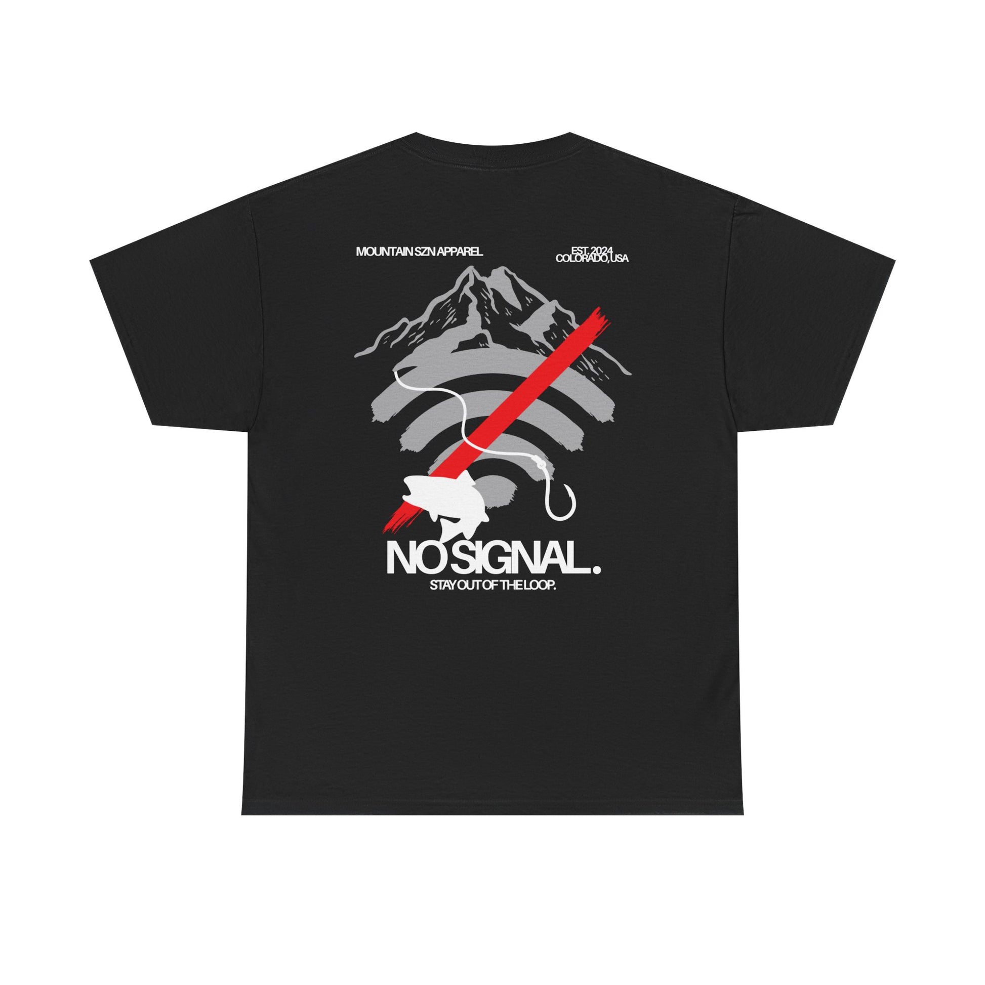 No Signal Fishing Tee